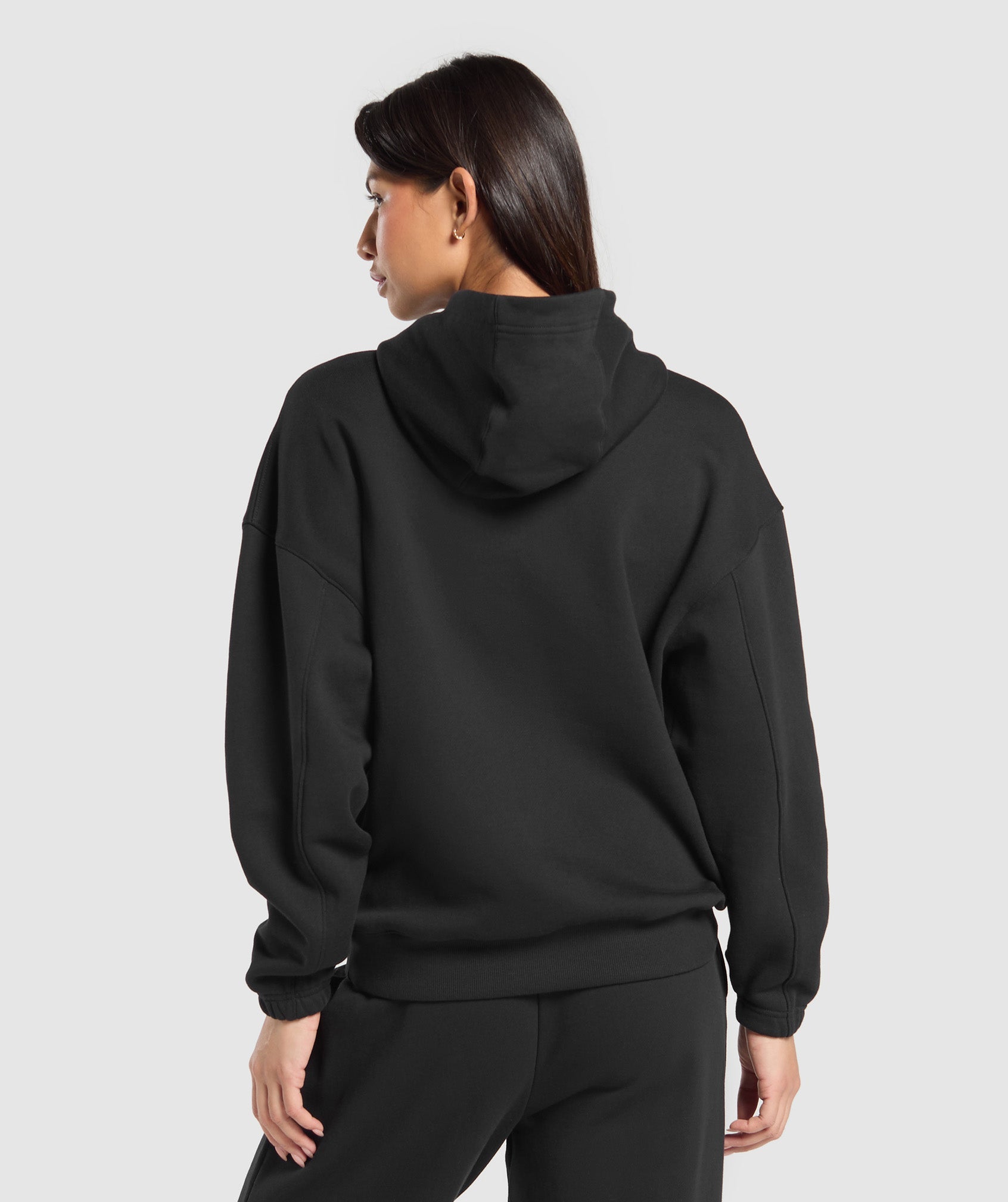 Gymshark Rest Day Sweats 2.0 Oversized Hoodie - Black