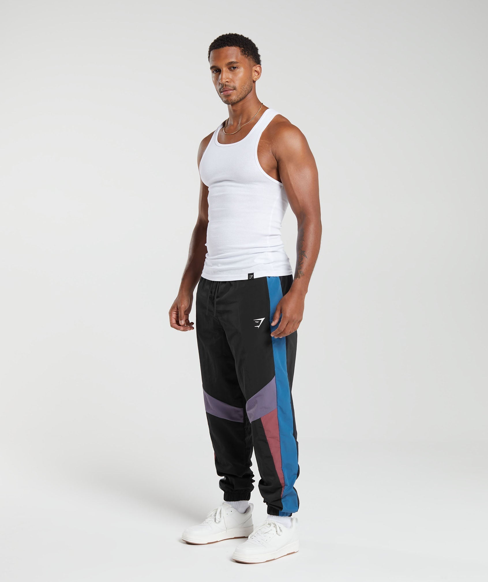 Gymshark Retro Track Pants - Black