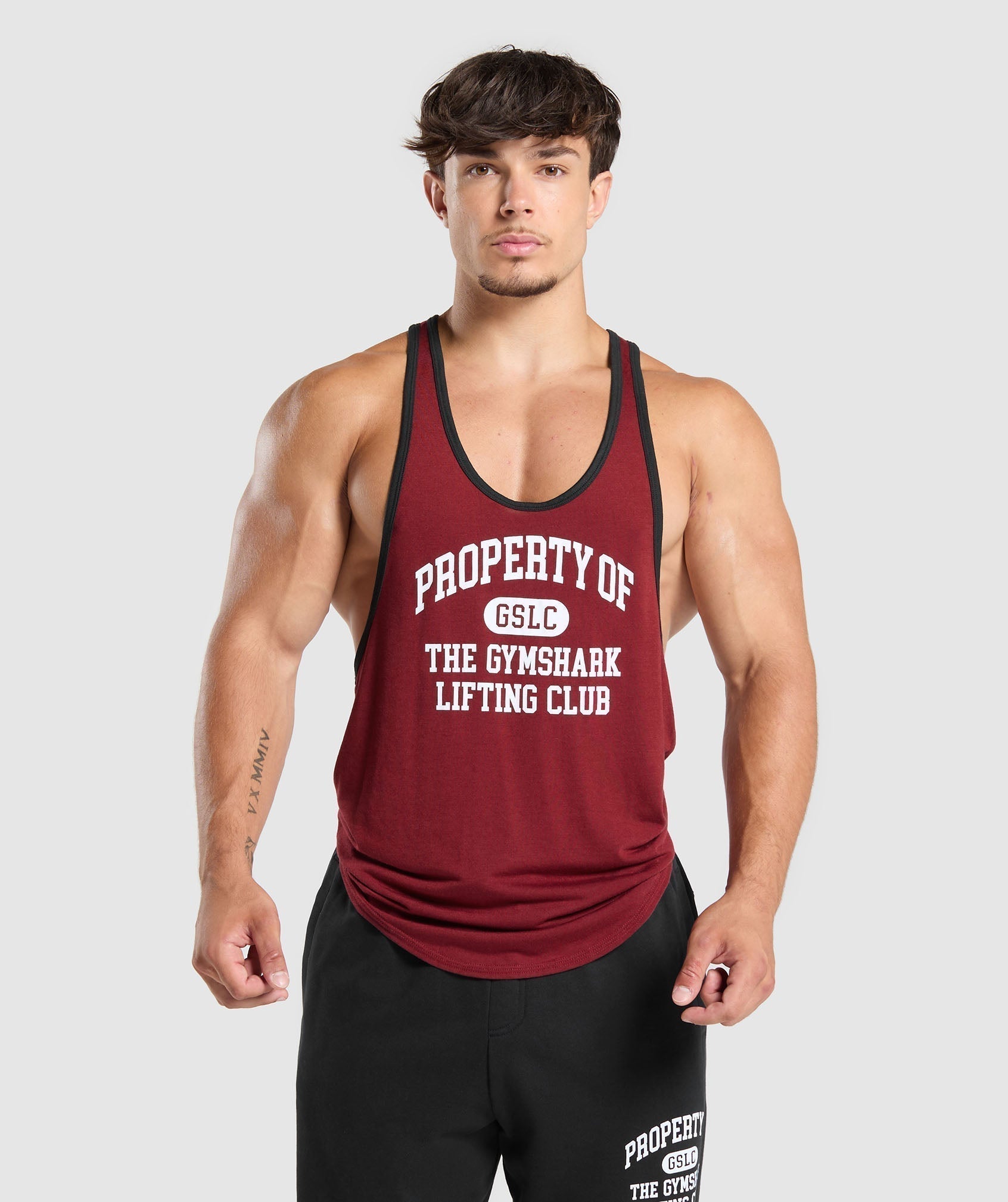 Gymshark Property Of Stringer - Reps Red