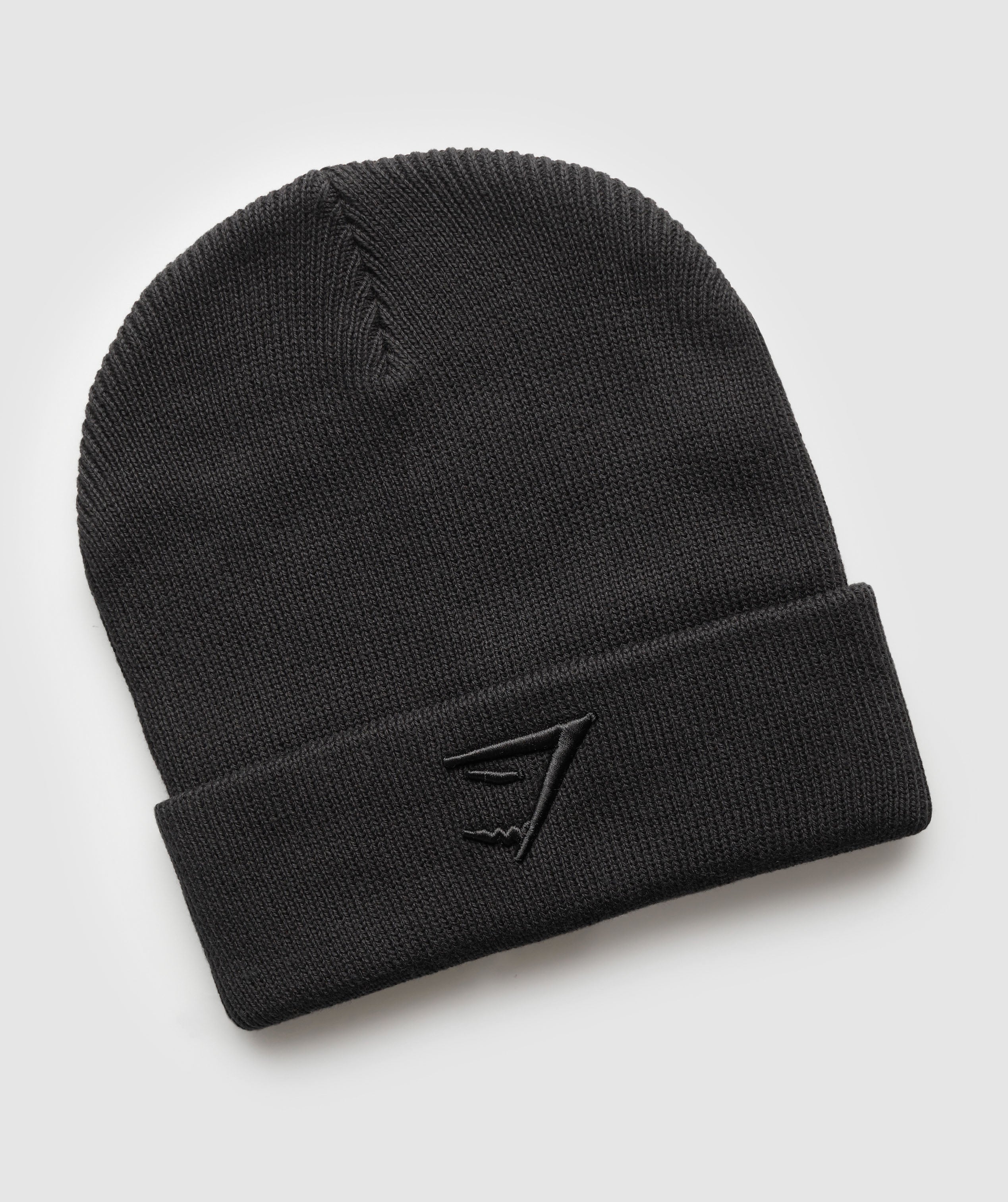 Gymshark Sharkhead Beanie - Black/Black