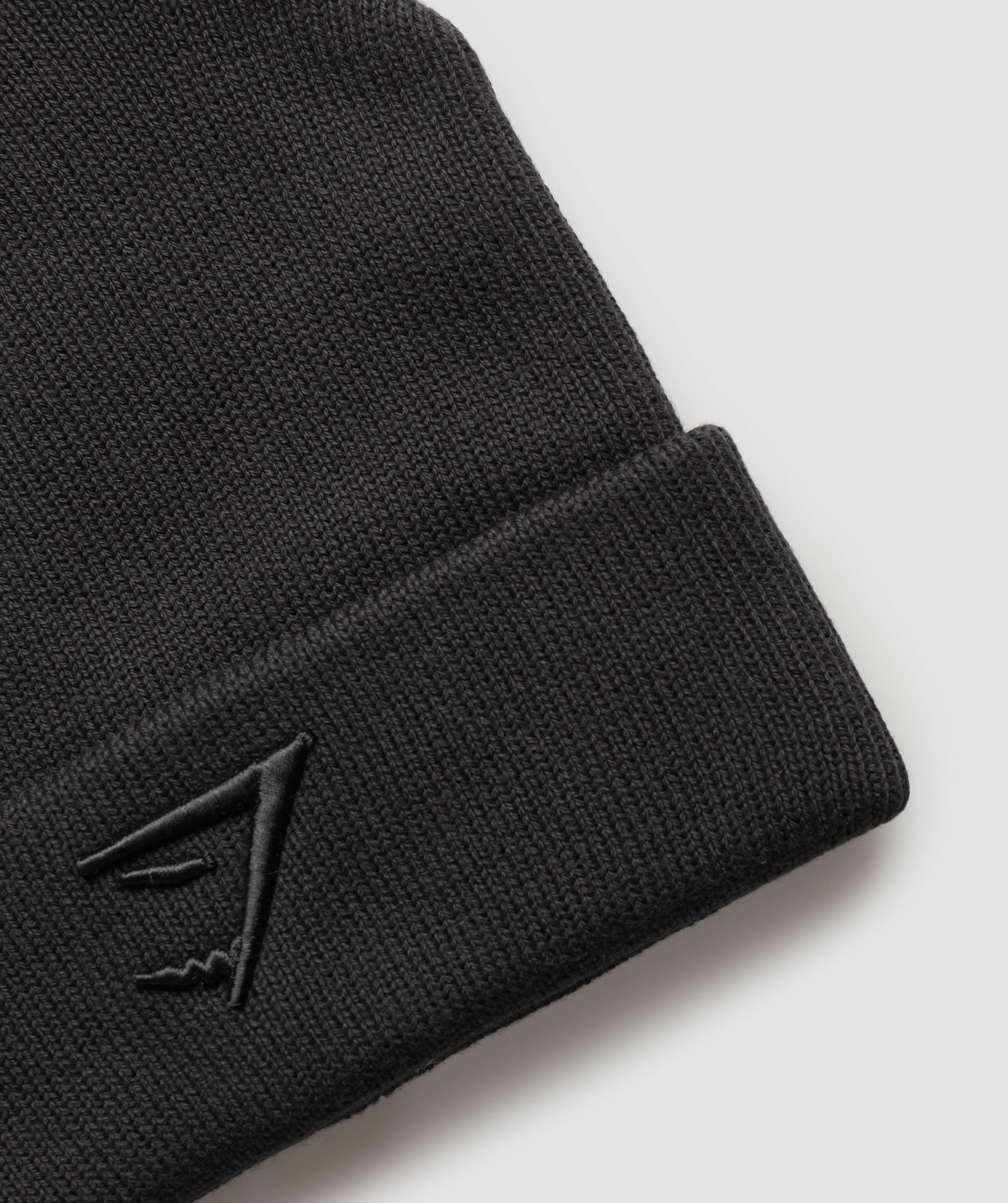 Gymshark Sharkhead Beanie - Black/Black