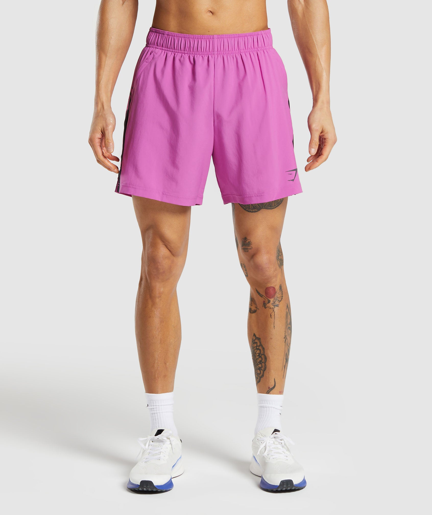 Gymshark Sport 7" Short - Shelly Pink/Black