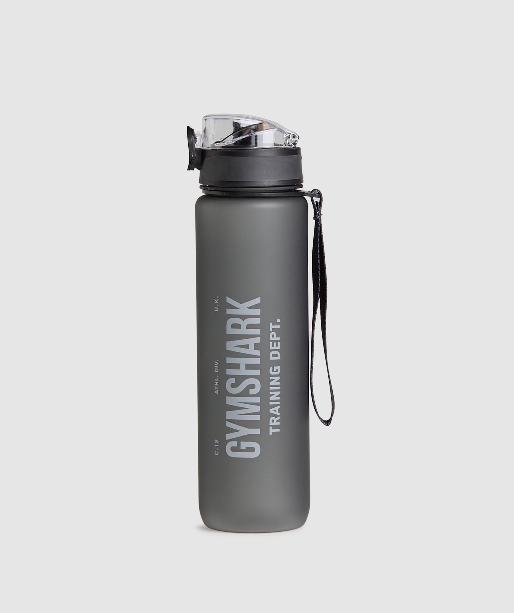 Gymshark Sports Bottle- Training Dept Graphic - Black