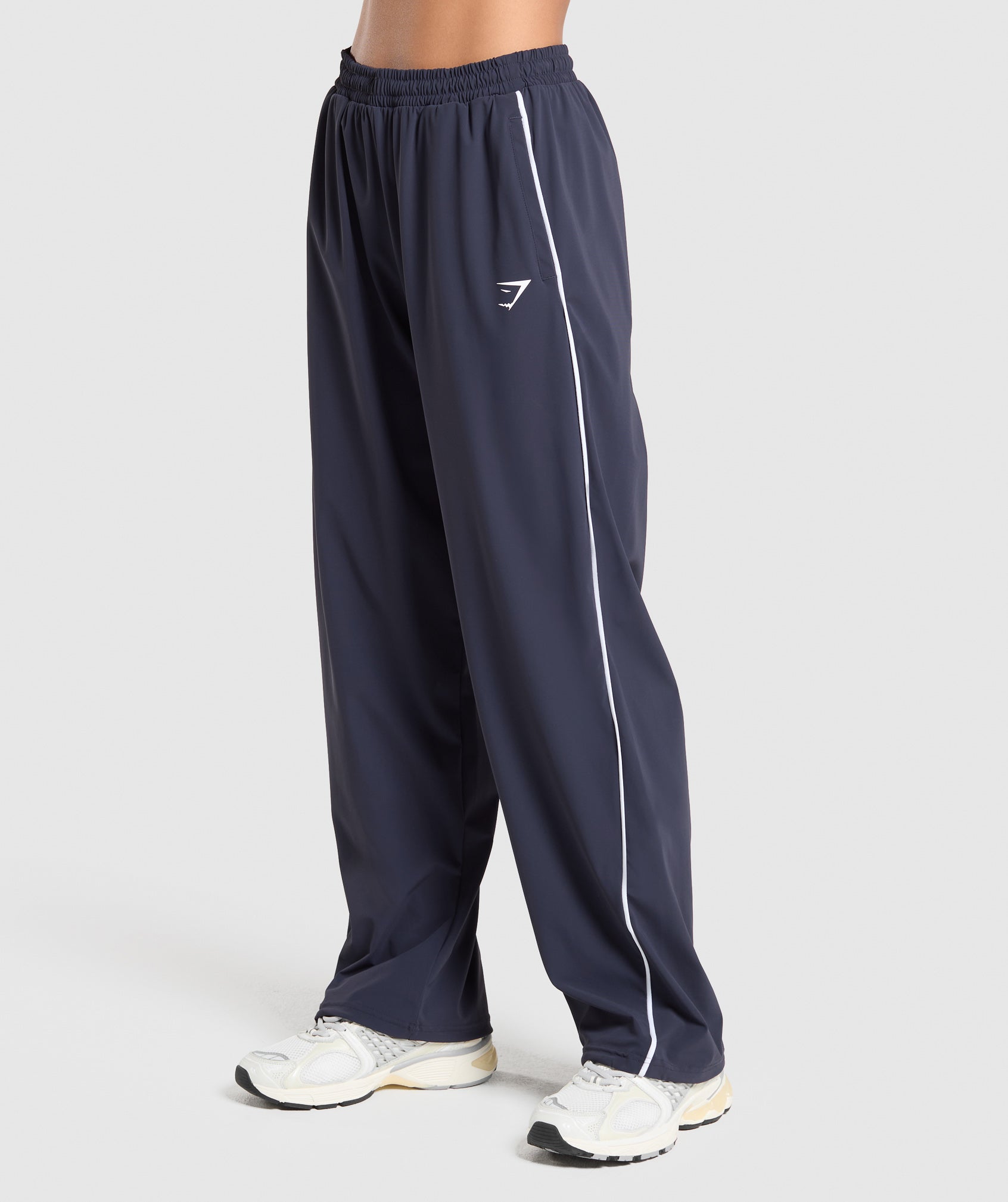 Stitch Feature Woven Pants - Heavy Blue