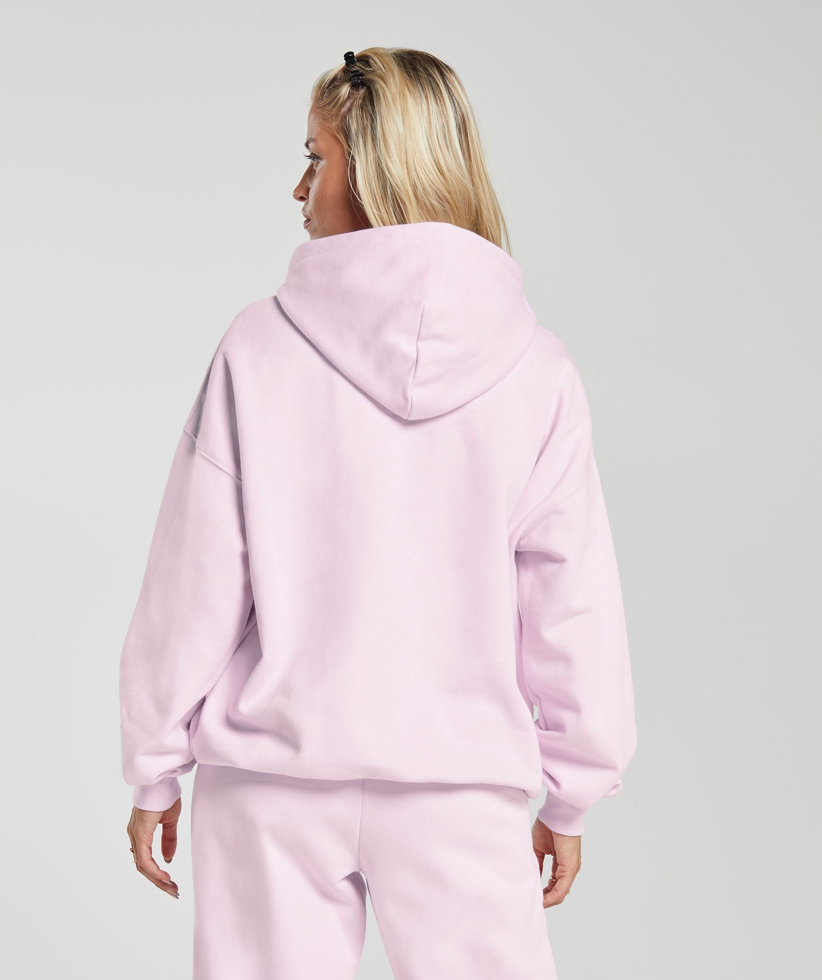 Gymshark Strength Department Graphic Hoodie - Lemonade Pink