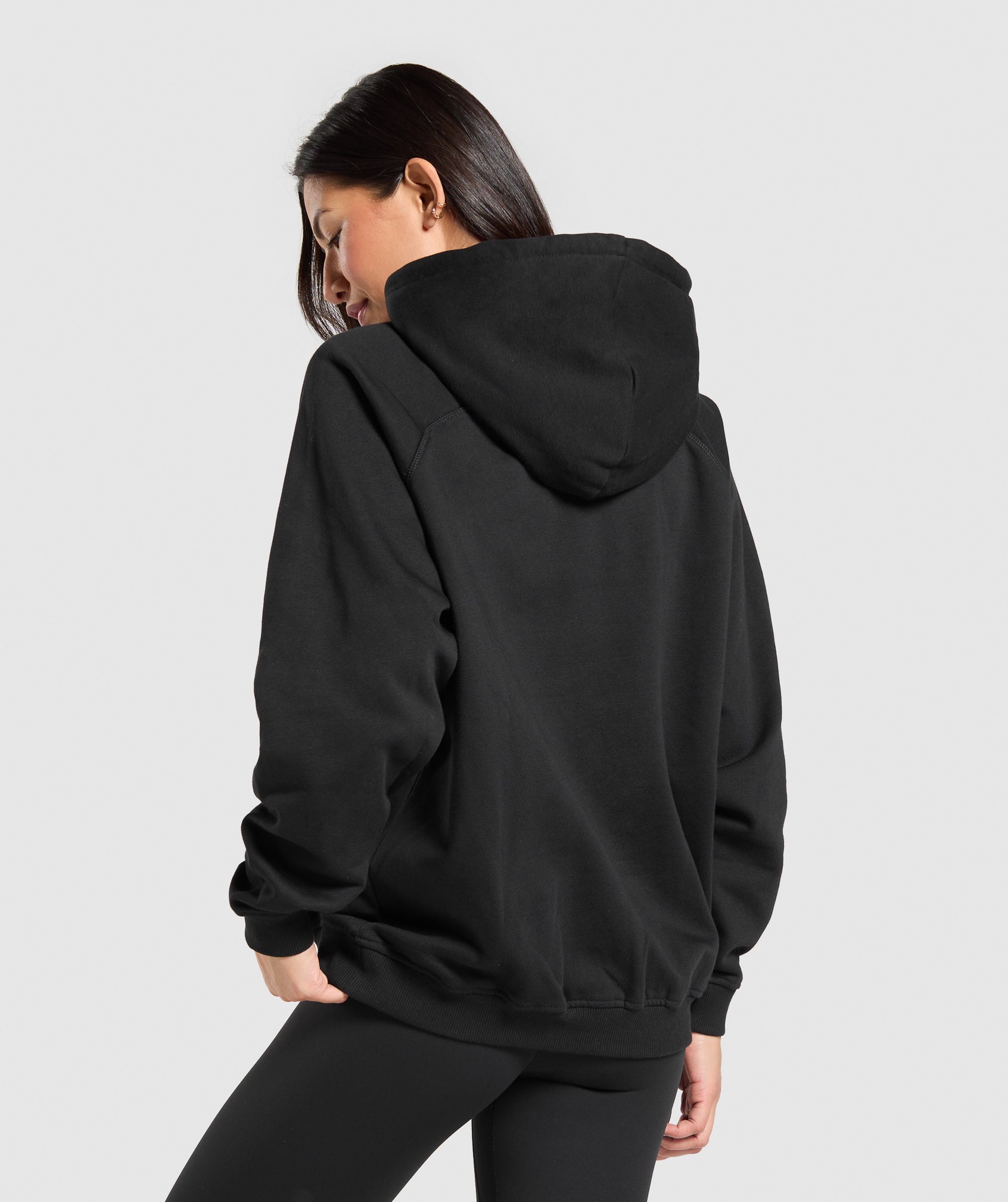 Gymshark Strength Department Graphic Hoodie - Black