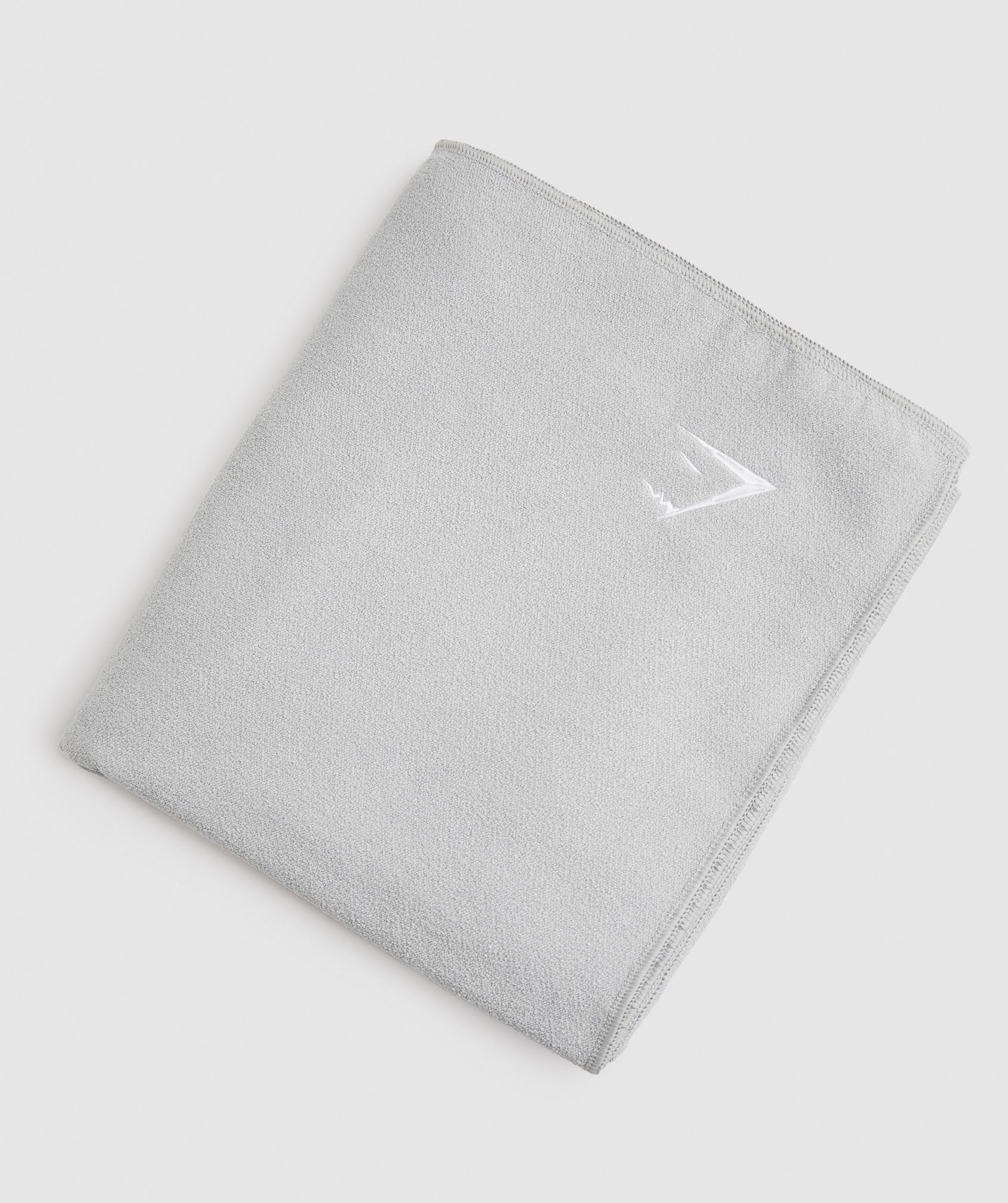 Gymshark Studio Mat Towel - Light Grey
