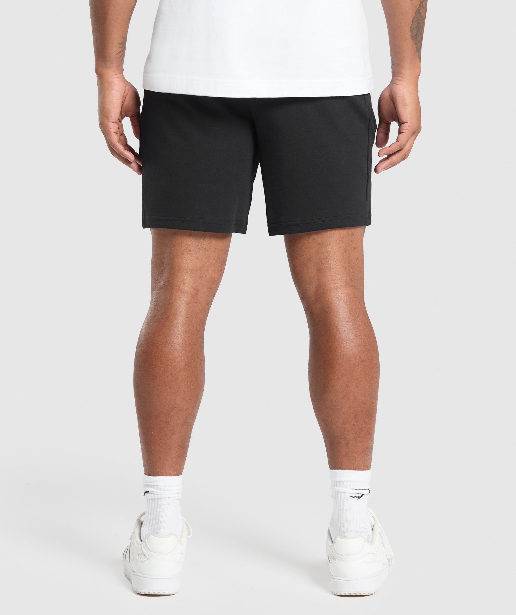 Gymshark Interlock Tech 6" Shorts - Black