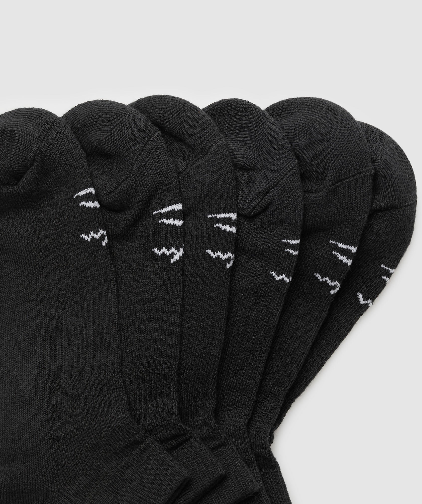 Gymshark Trainer Socks 3pk - Black