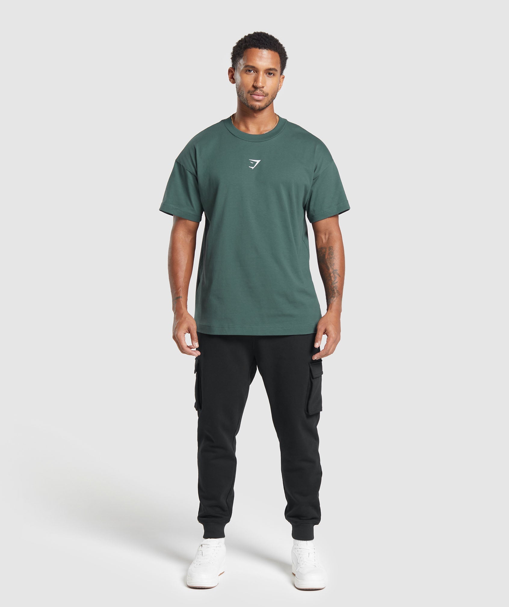 Gymshark Training Dept. T-Shirt - Fog Green
