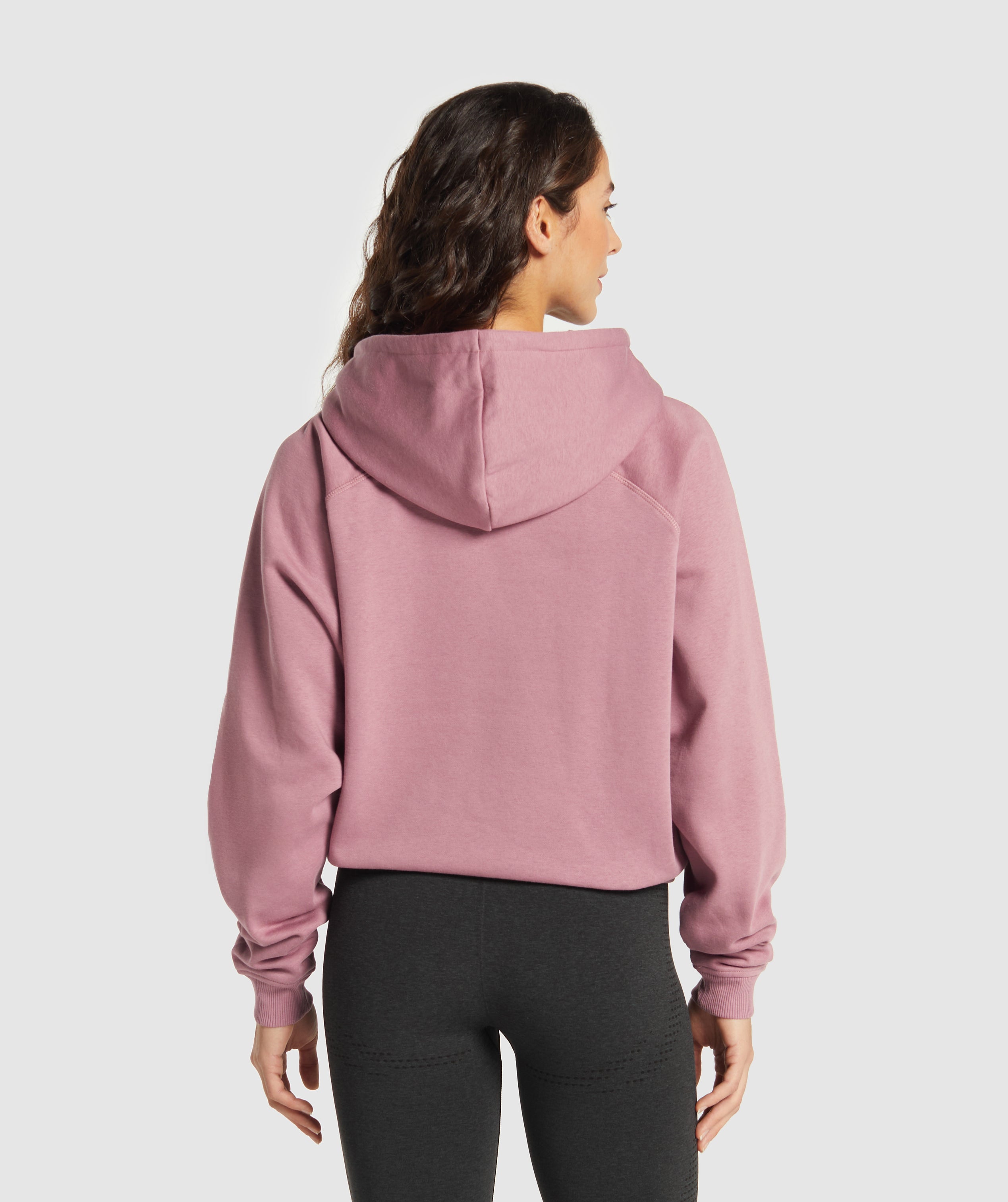 Gymshark Training Oversized Fleece Hoodie - Calm Pink