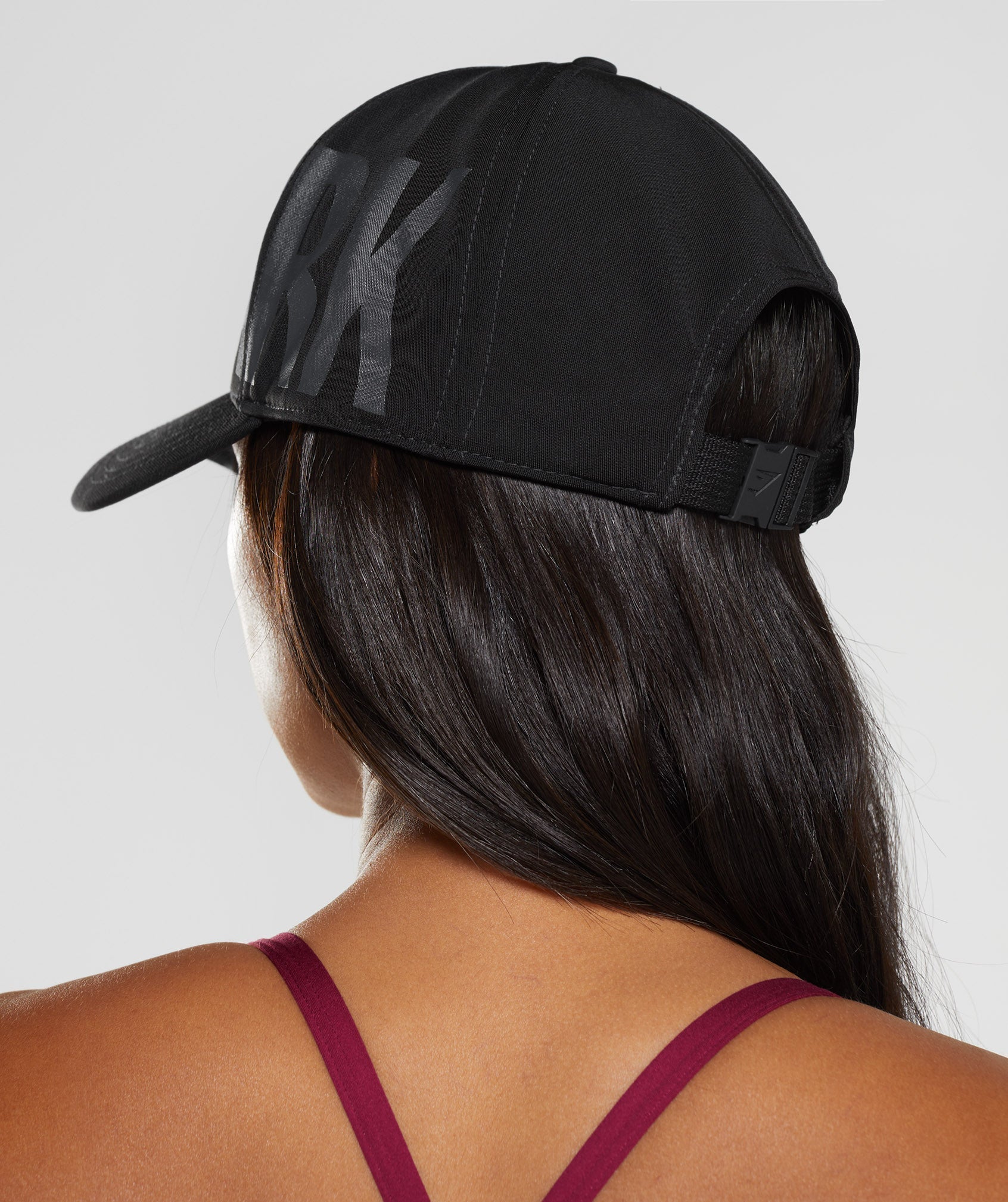 Gymshark Logo Trucker Cap - Black