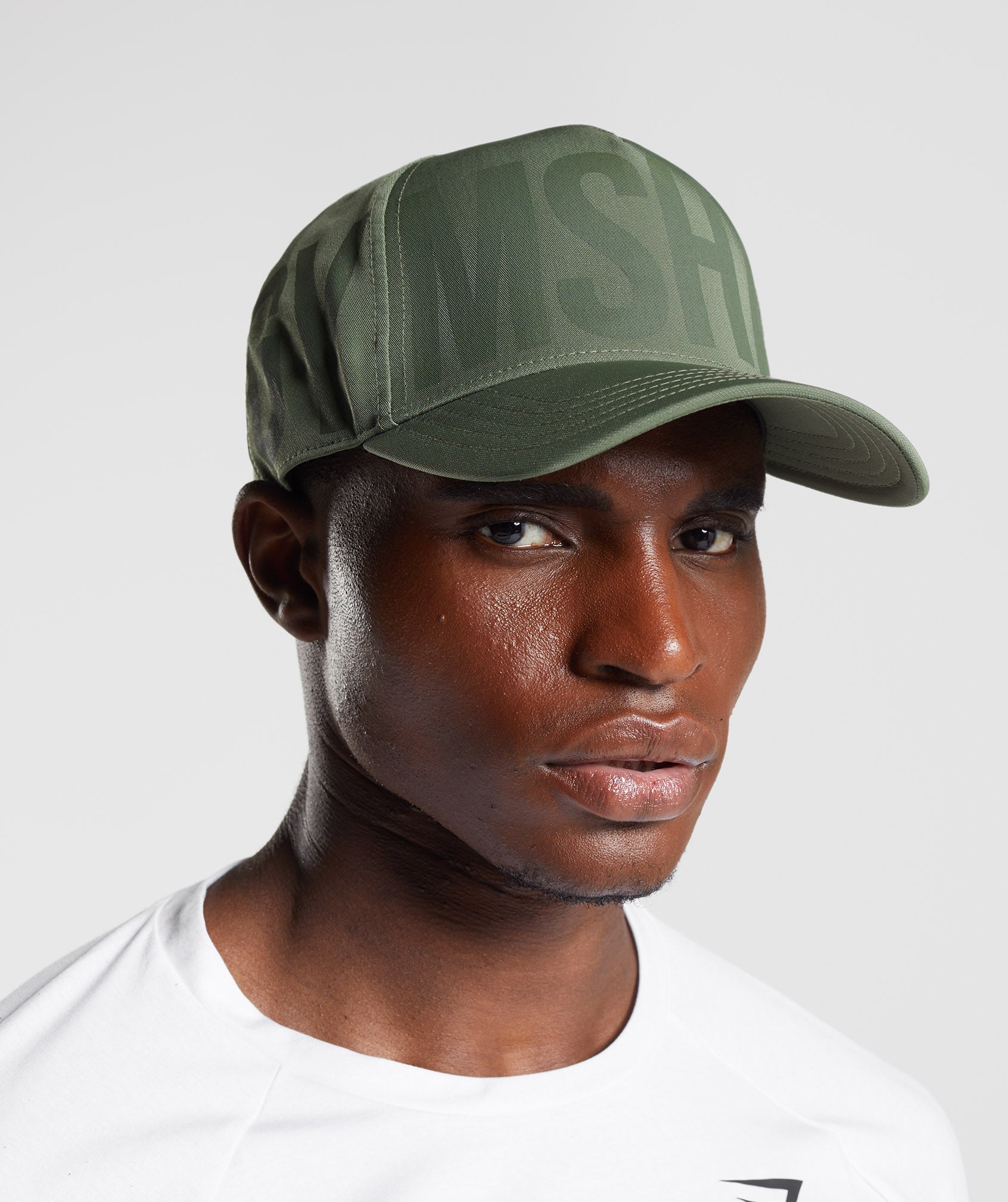 Gymshark Logo Trucker Cap - Core Olive