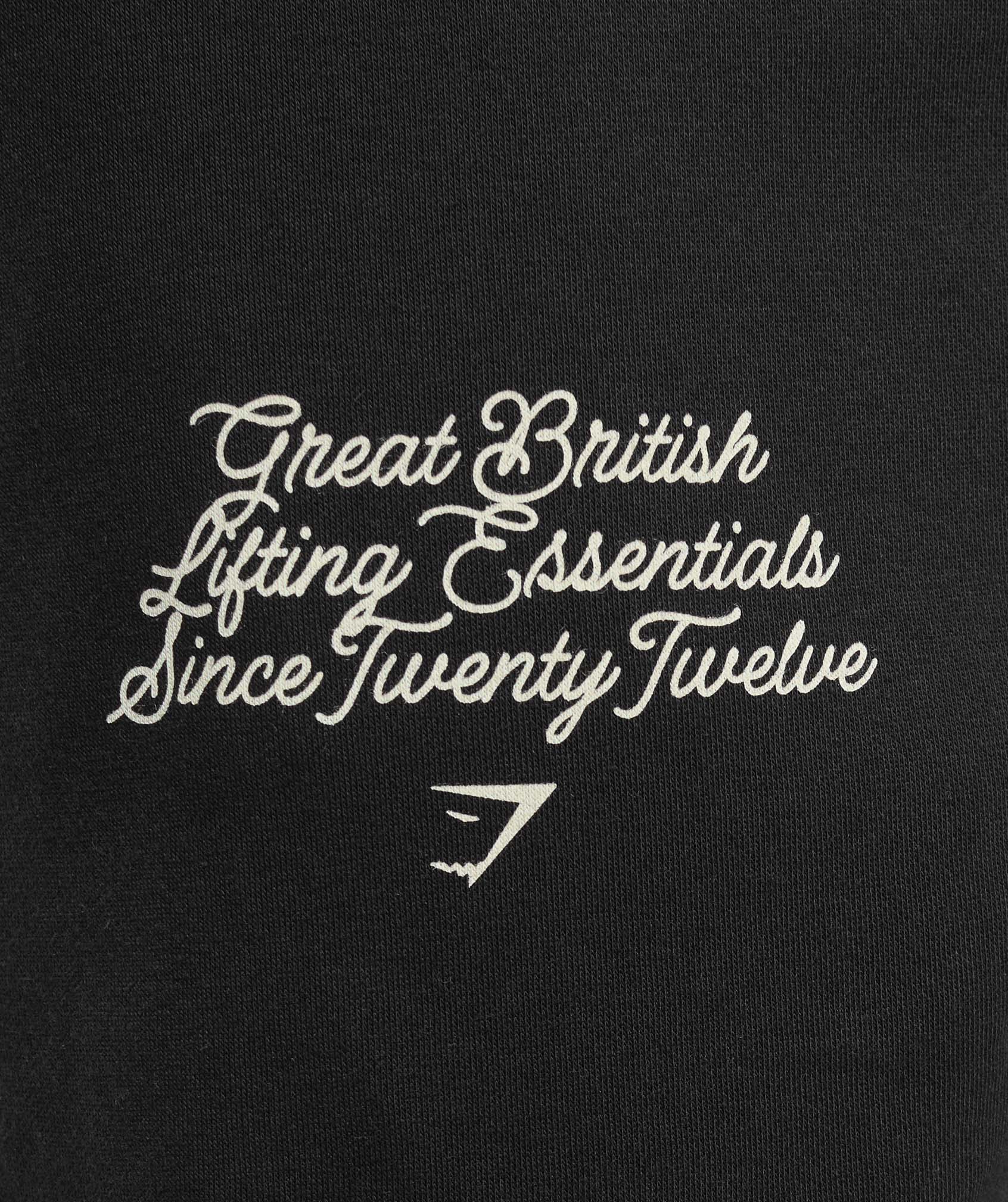 Gymshark Campus Straight Leg Joggers - Black