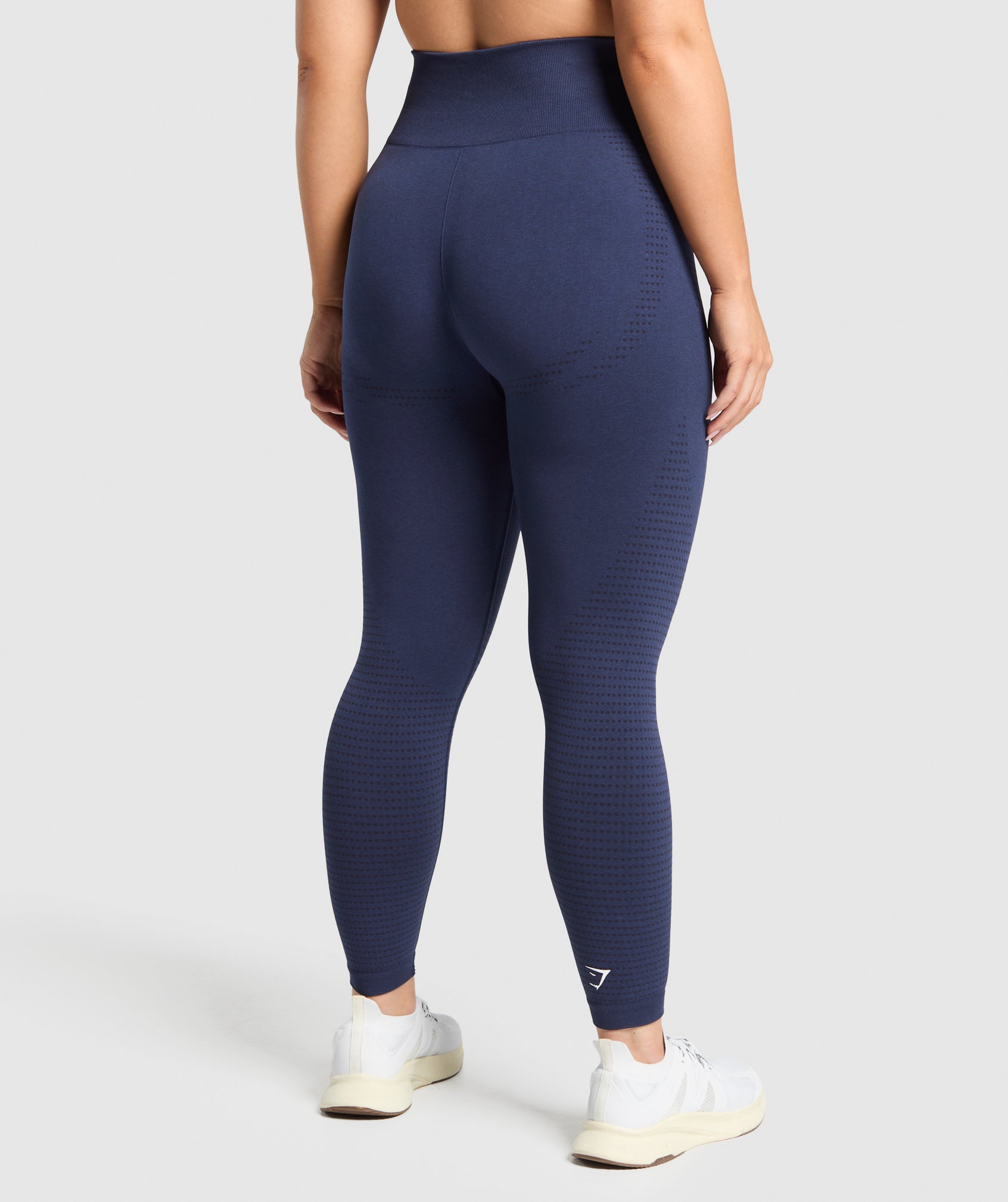 Gymshark Vital Short Leggings - Heavy Blue Marl