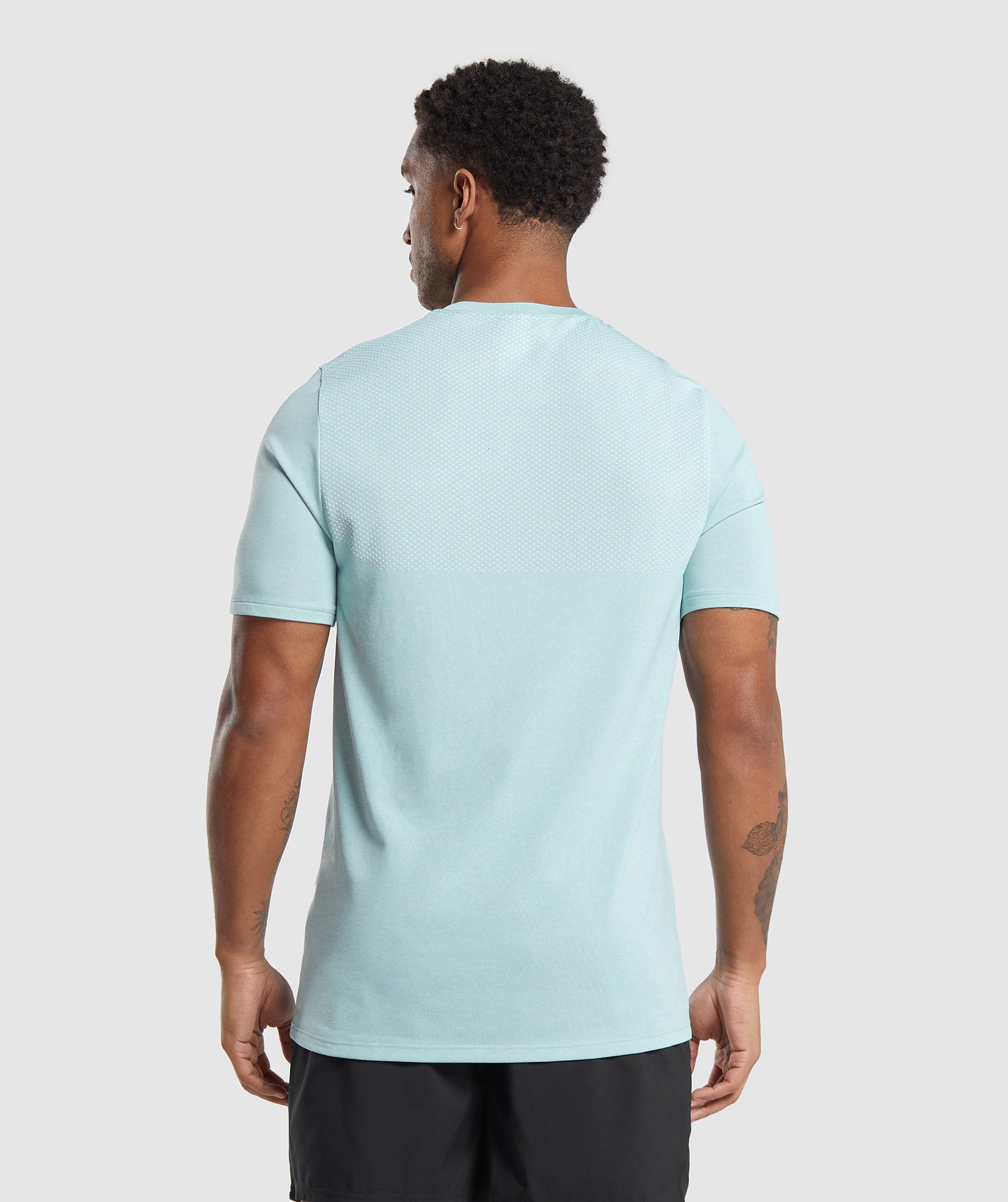 Gymshark Vital T-Shirt - Lagoon Green/White Marl