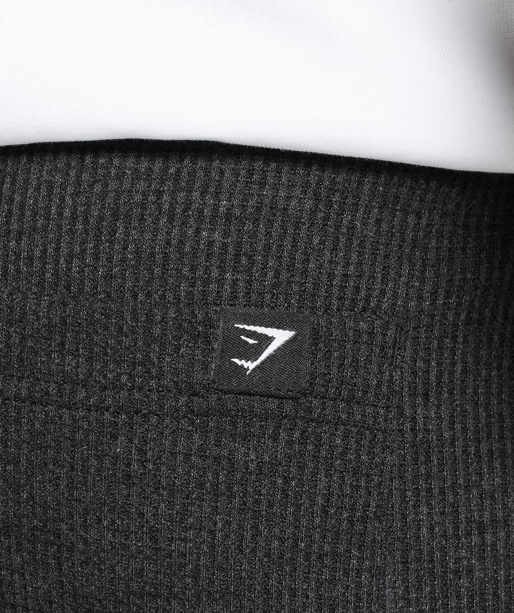 Gymshark Waffle Shorts - Black