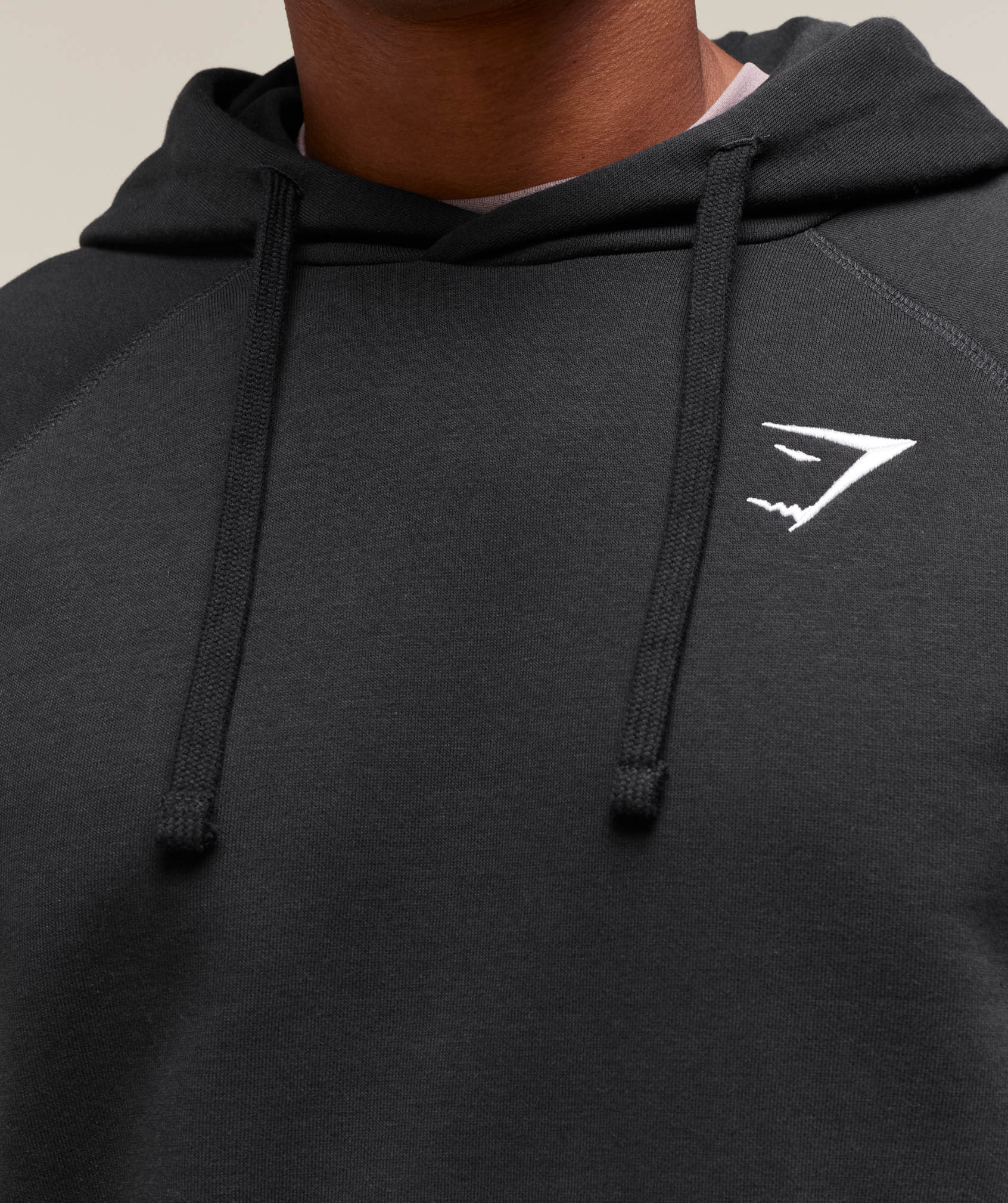 Gymshark Crest Hoodie - Black
