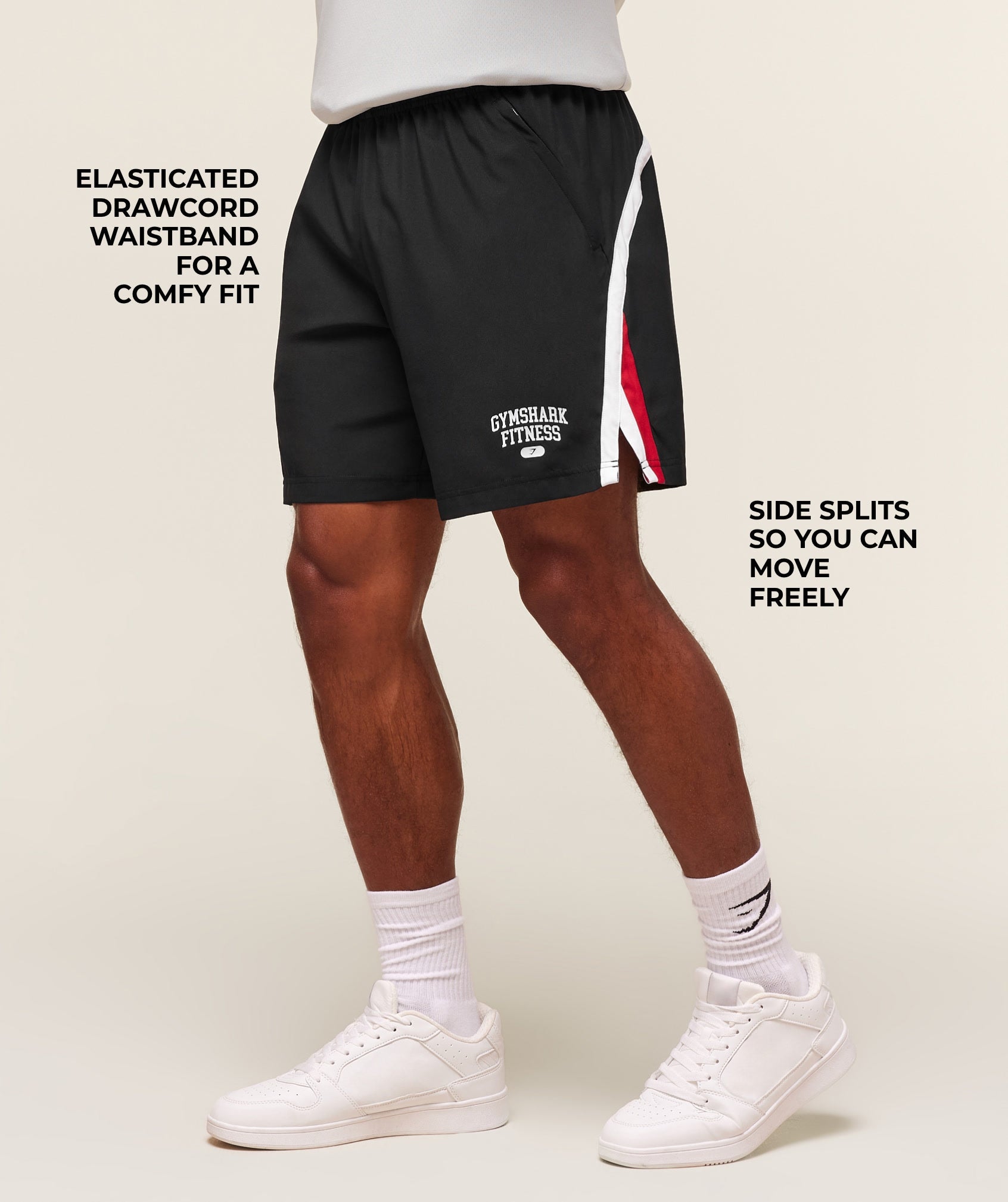 Gymshark Campus 7" Shorts - Black