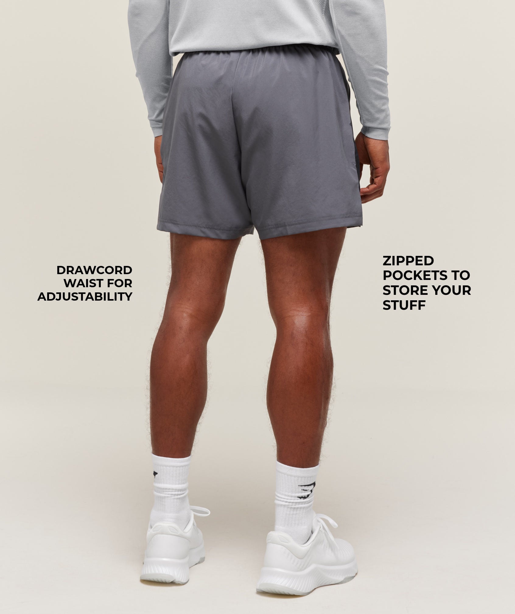 Gymshark Sport 5" Shorts - Dark Grey/Black