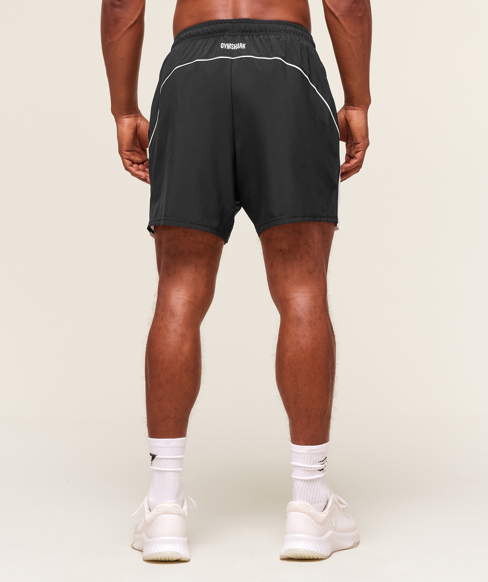 Gymshark Arrival Block 6" Shorts - Black