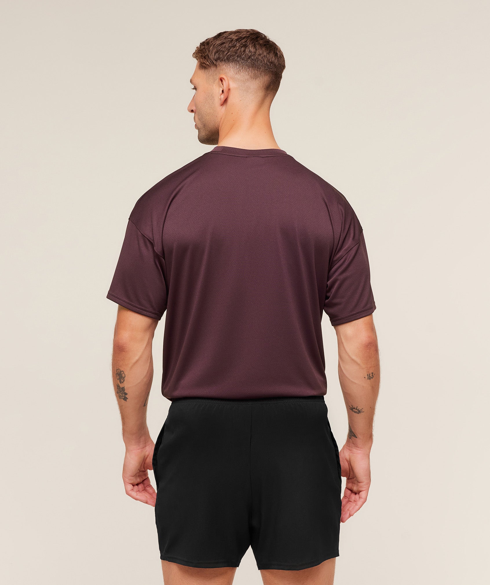 Gymshark Arrival Oversized T-Shirt - Cherry Purple