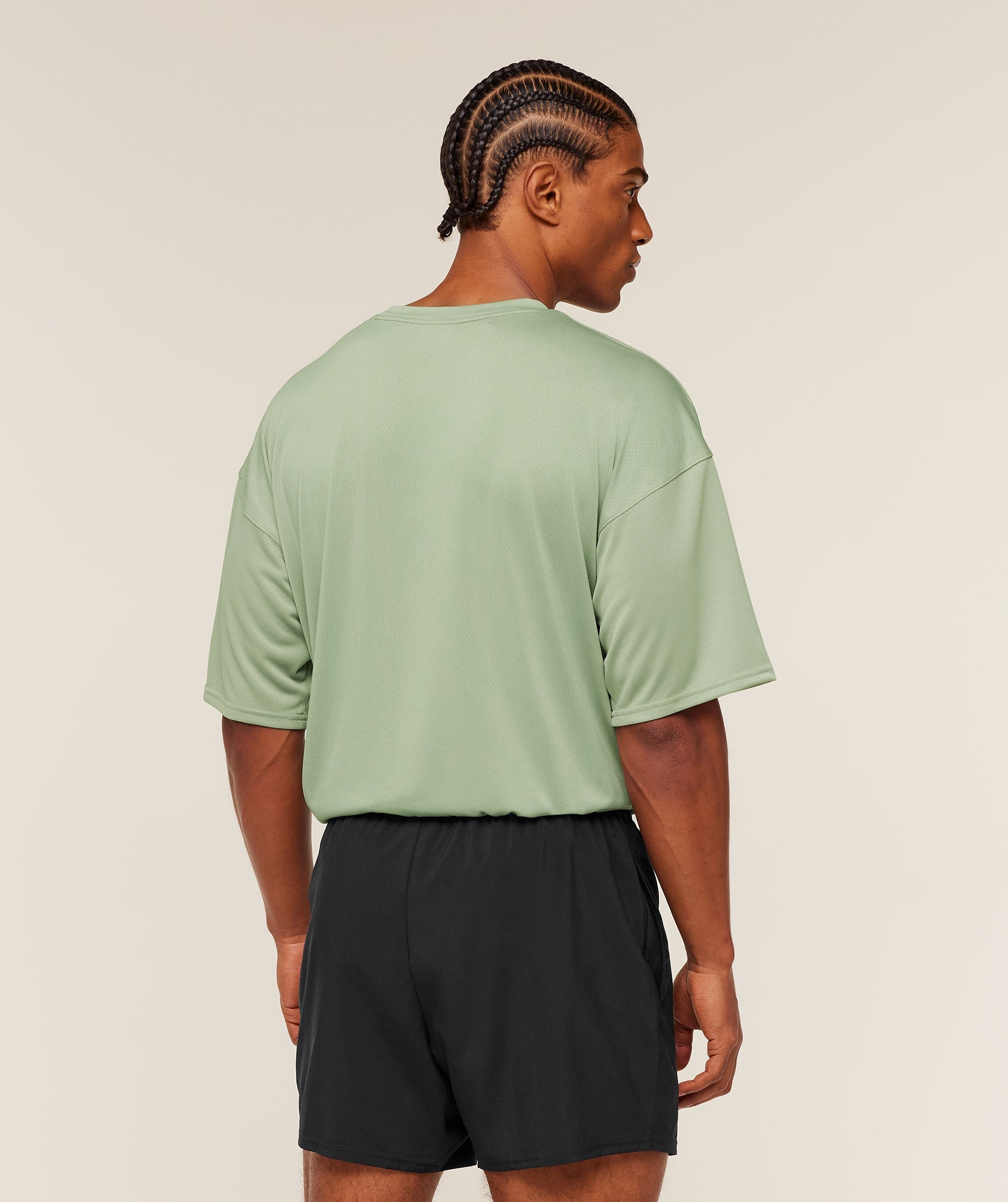 Gymshark Arrival Oversized T-Shirt - GS Haze Green