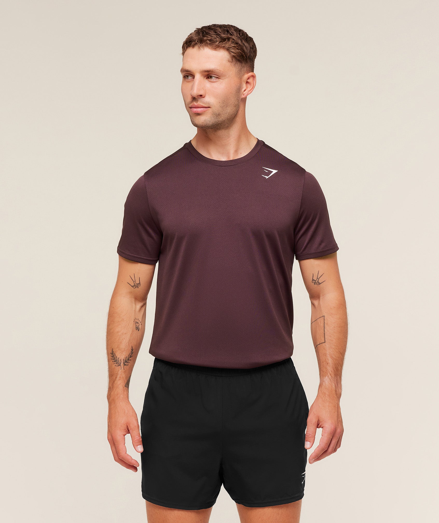 Gymshark Arrival T-Shirt - Cherry Purple