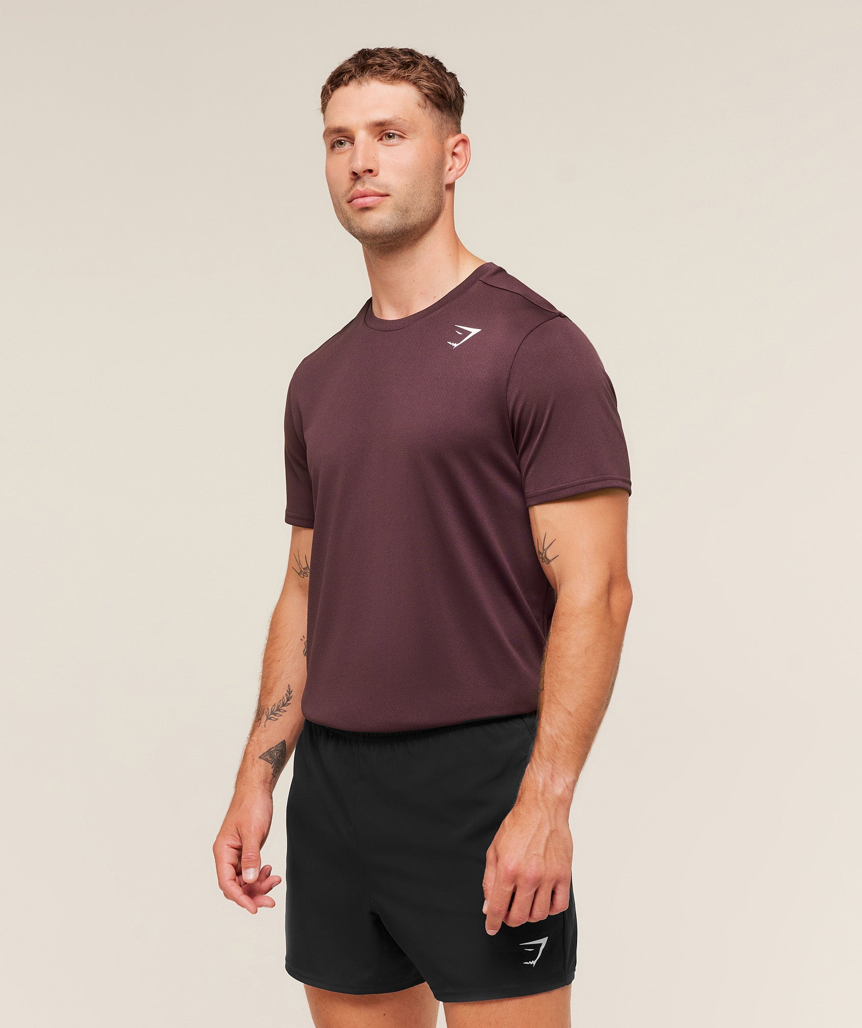 Gymshark Arrival T-Shirt - Cherry Purple