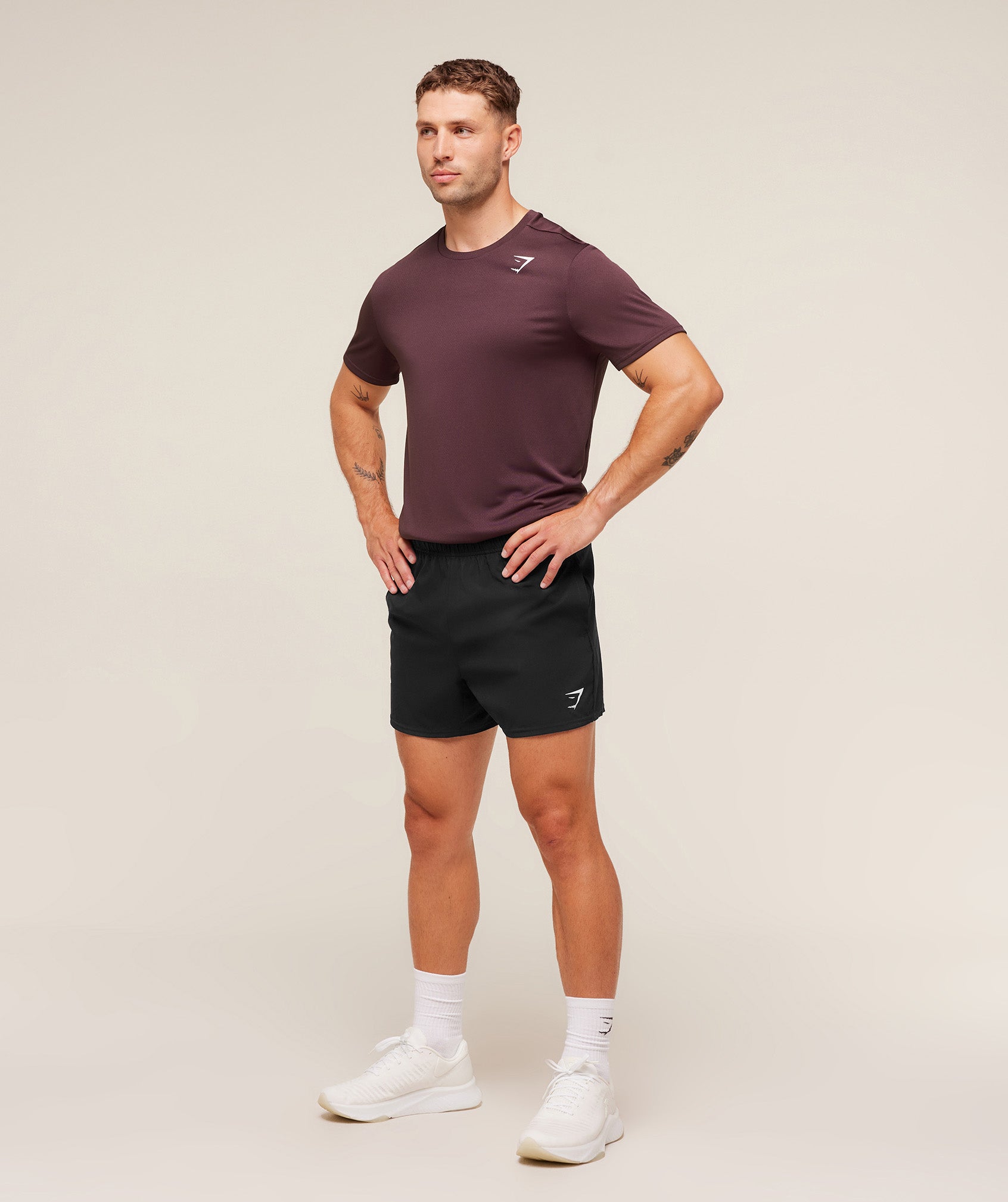 Gymshark Arrival T-Shirt - Cherry Purple