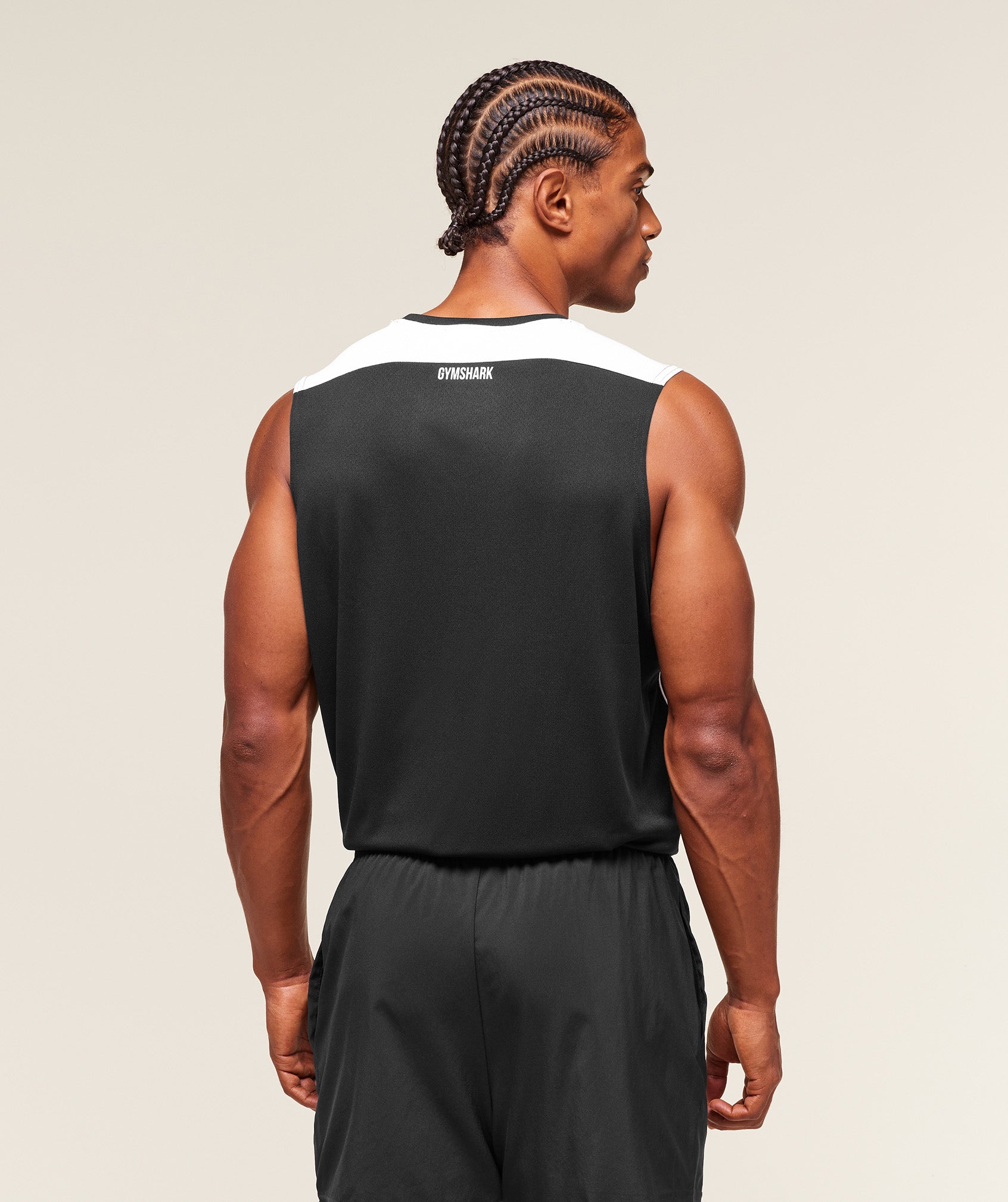 Gymshark Arrival Block Tank - Black