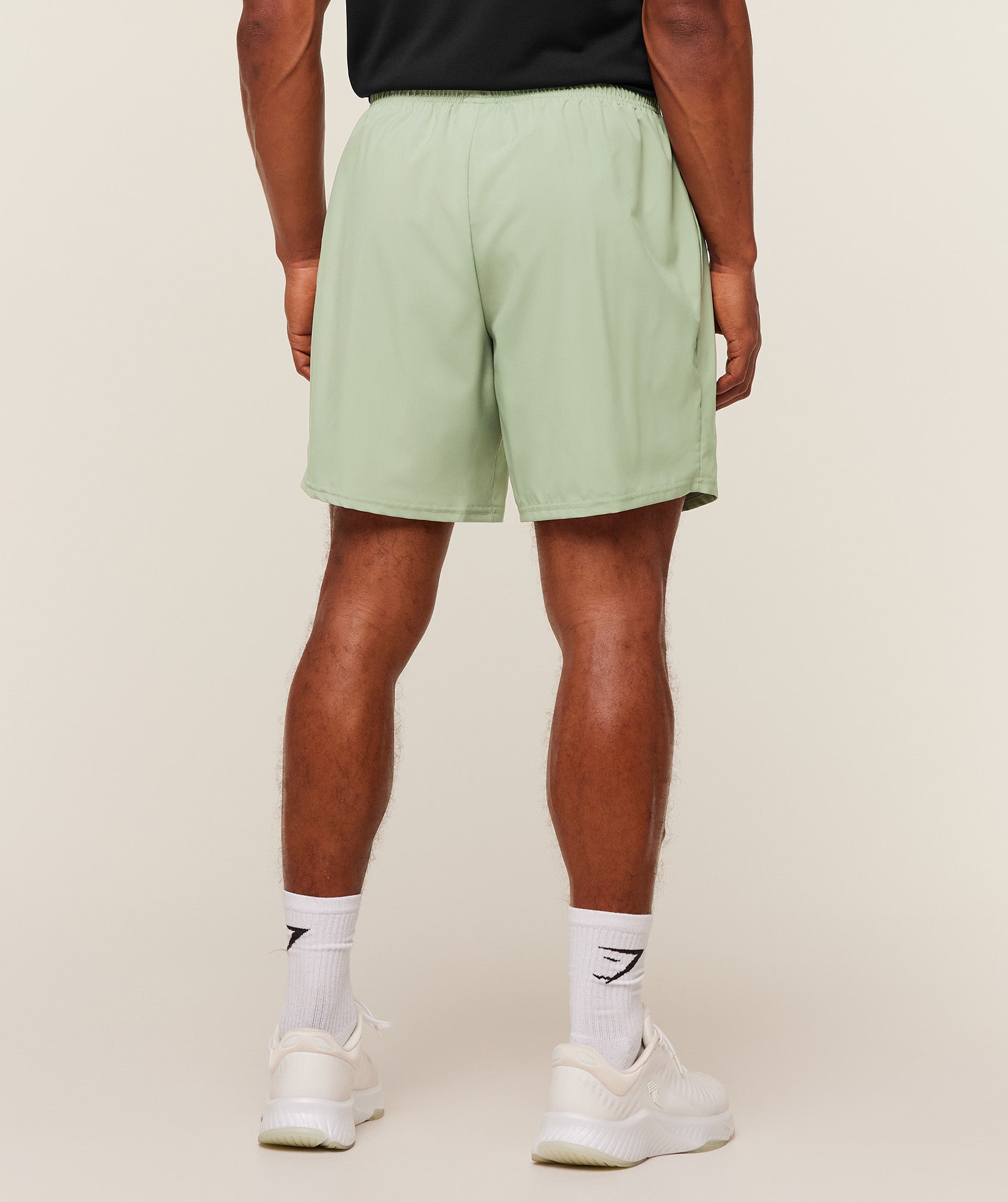 Gymshark Arrival 7" Shorts - GS Haze Green