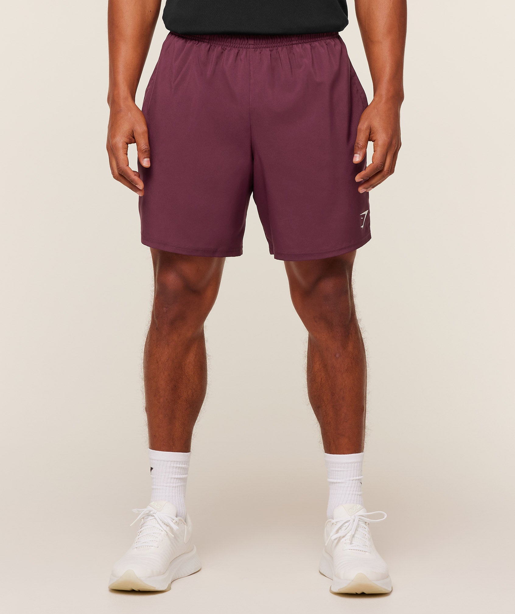 Gymshark Arrival 7" Shorts - GS Impact Burgundy