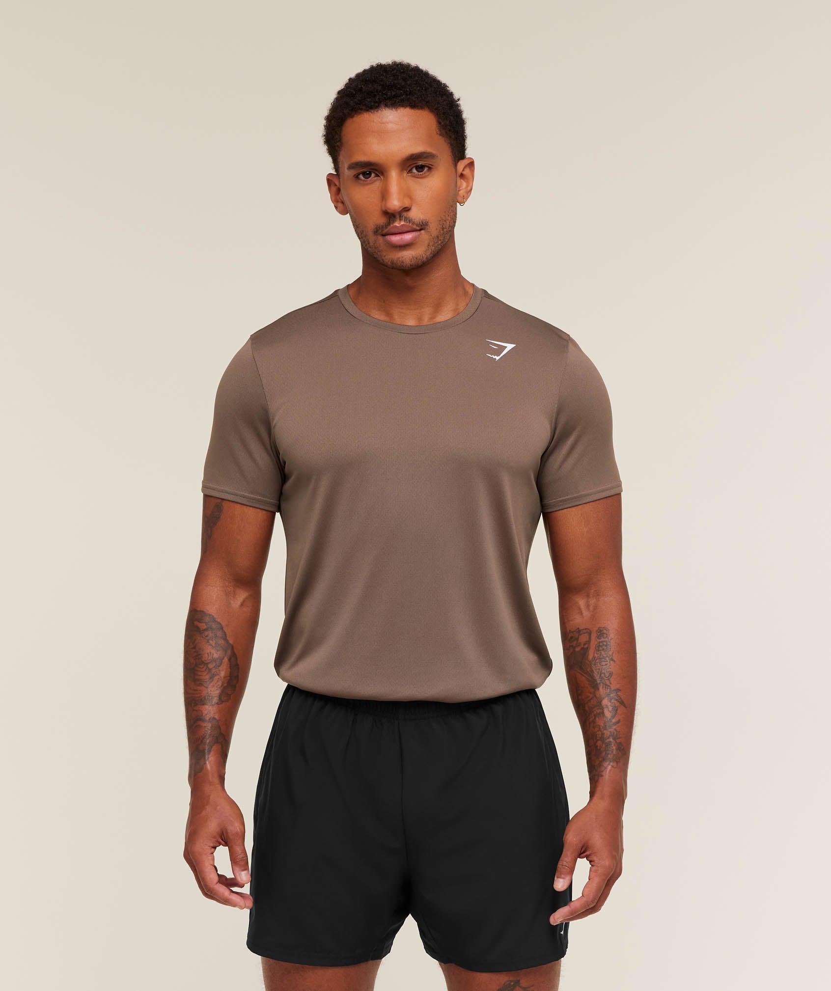 Gymshark Arrival T-Shirt - Soft Brown