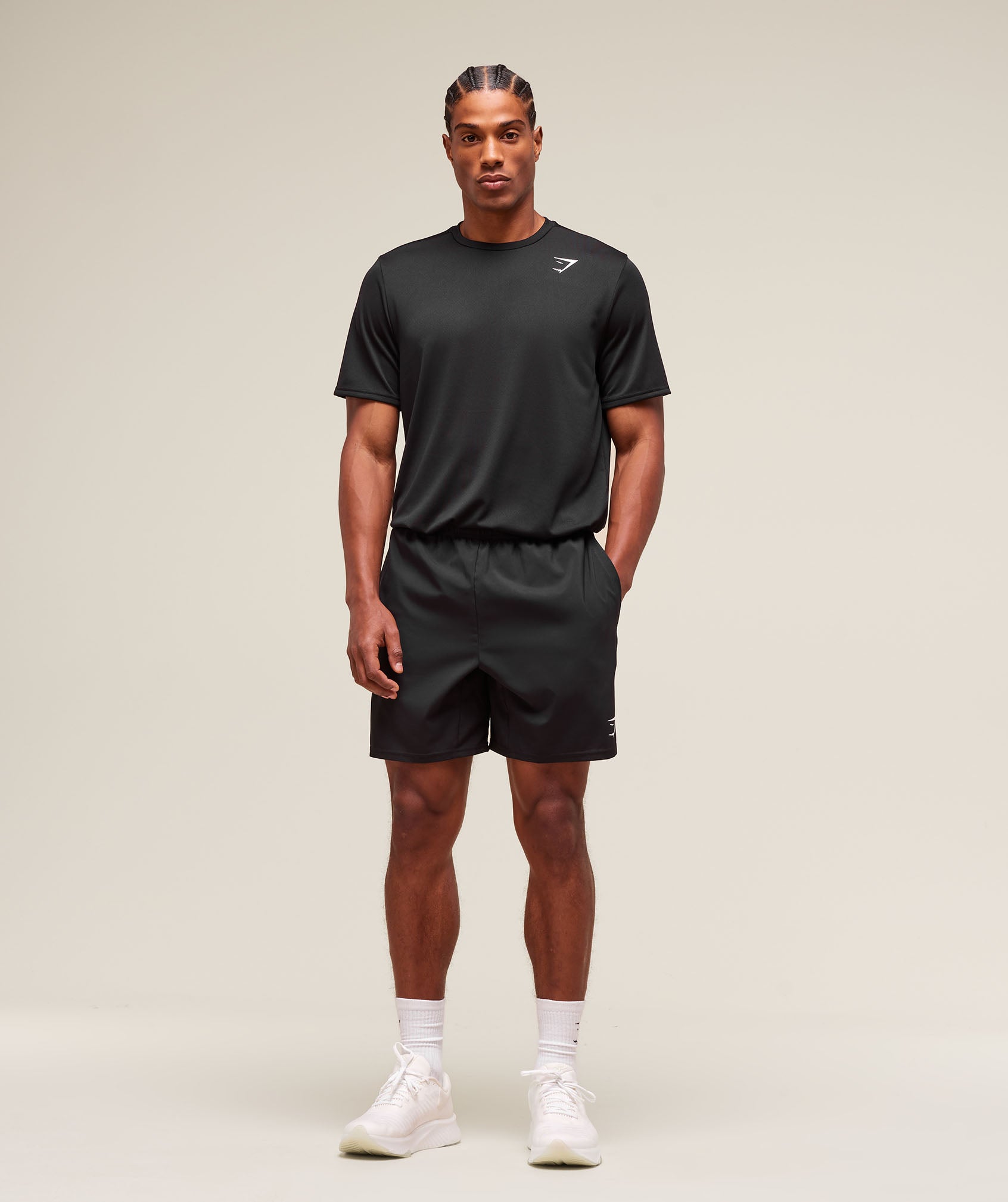 Gymshark Arrival T-Shirt (Tall) - Black