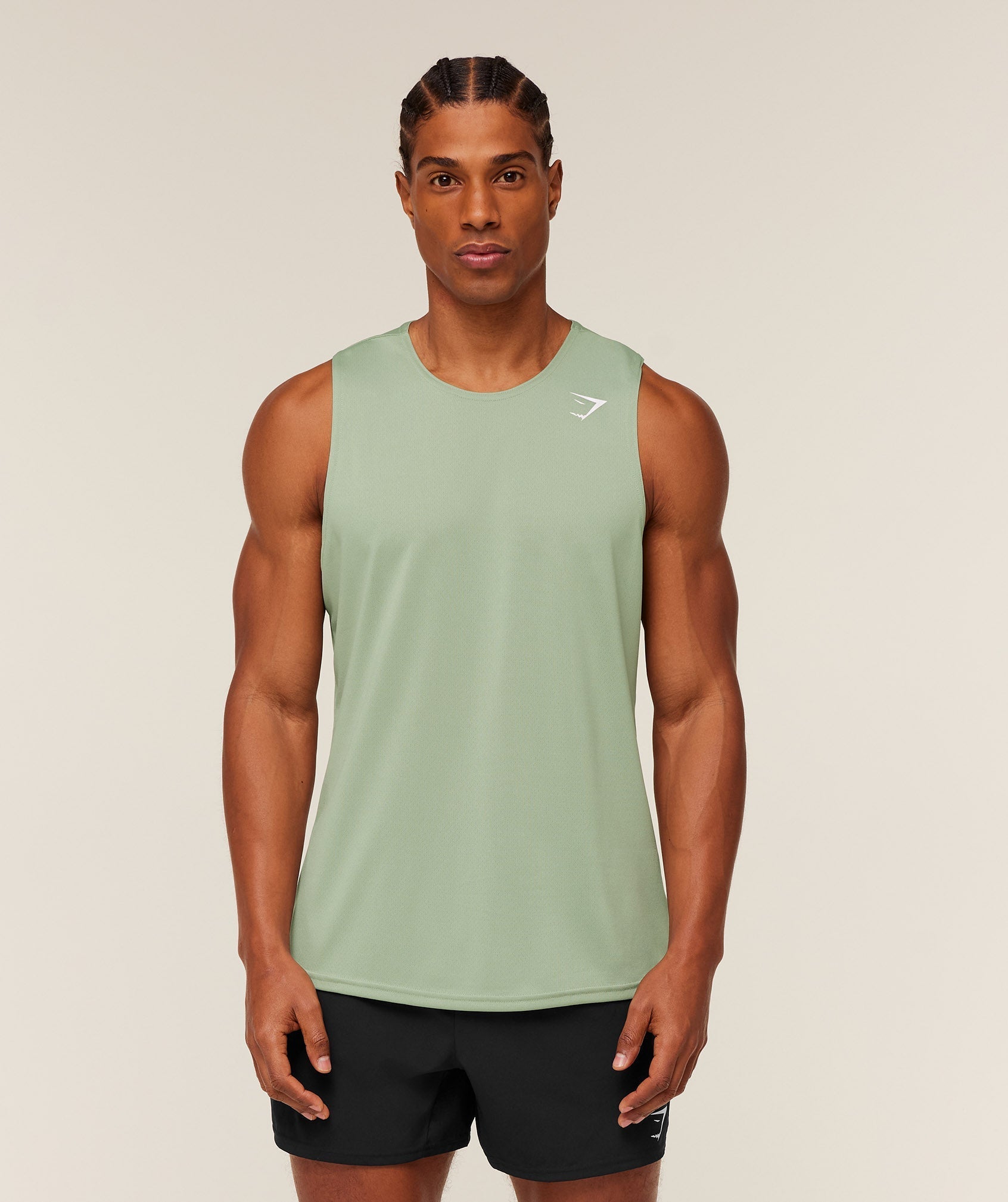 Gymshark Arrival Tank - GS Haze Green