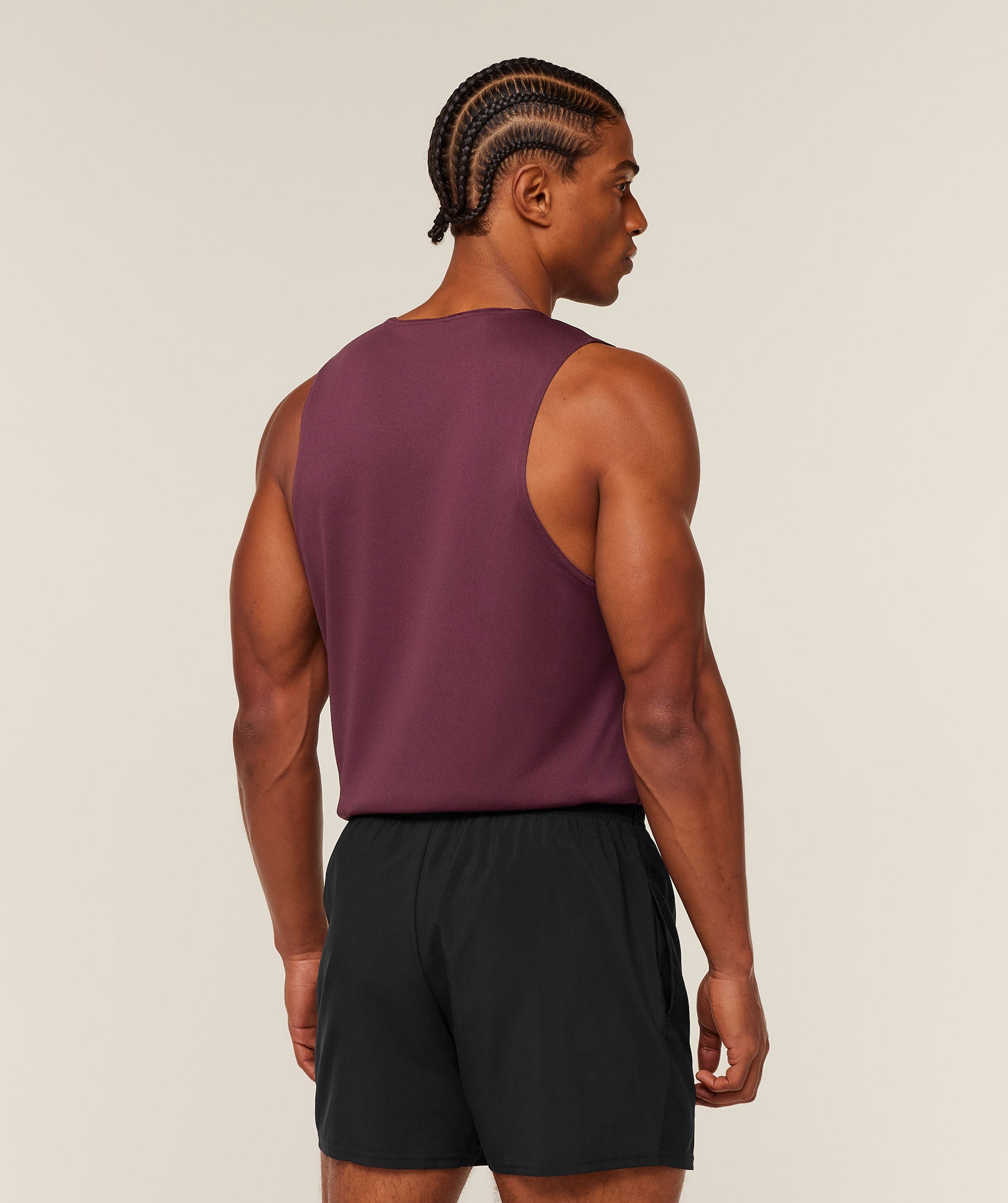 Gymshark Arrival Tank - GS Impact Burgundy