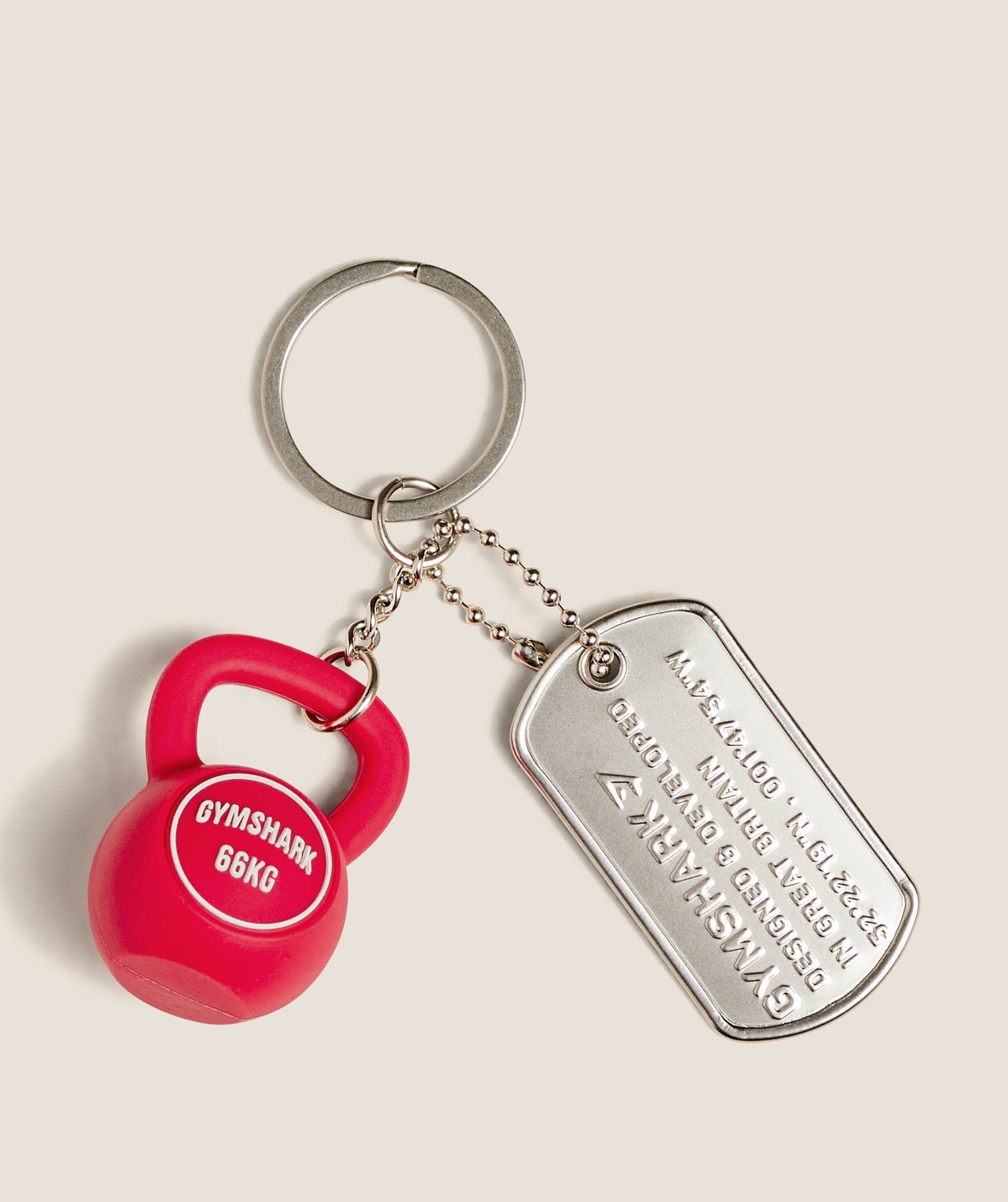 Gymshark Kettlebell Charm - Conditioning Red