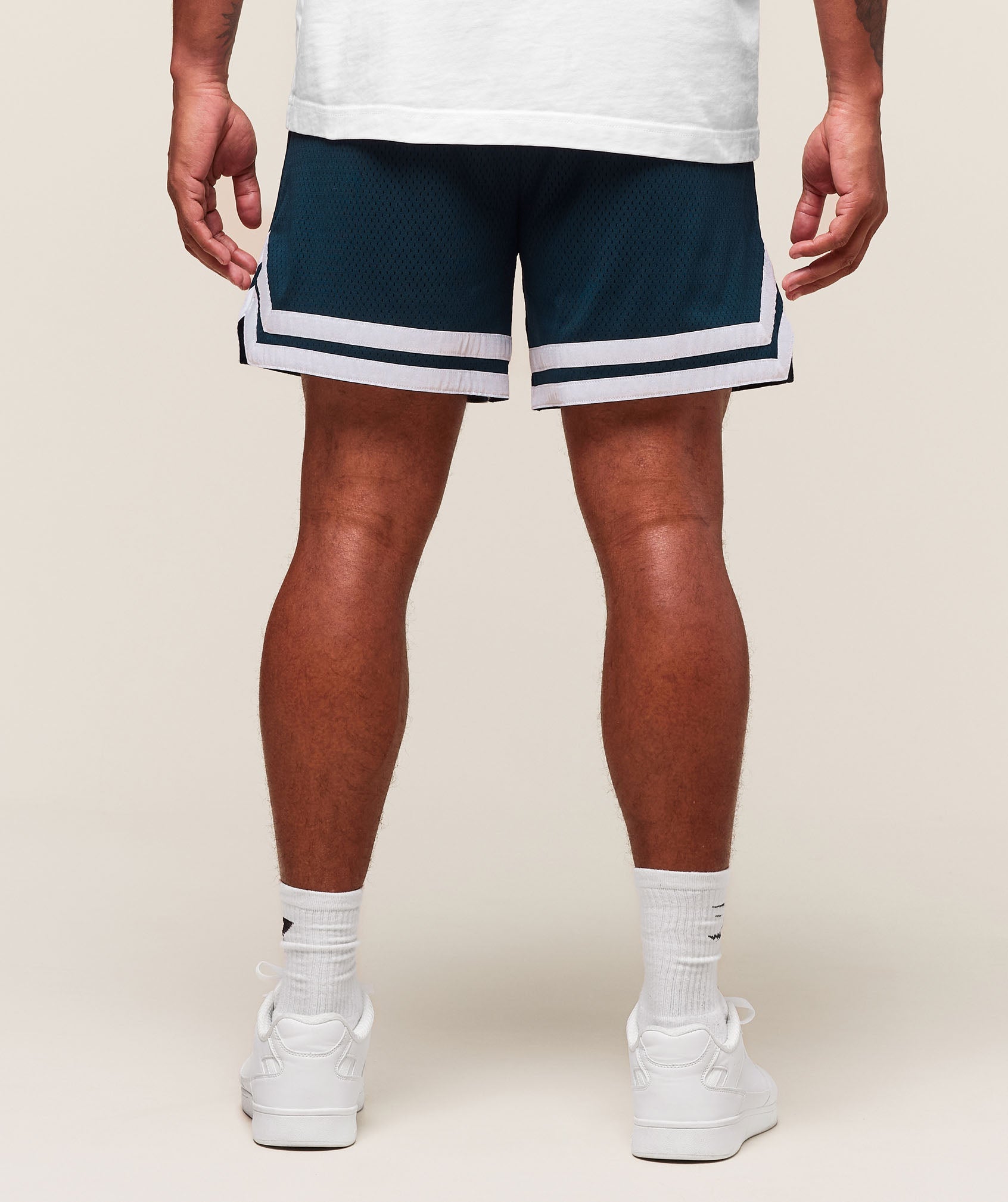 Gymshark Campus Mesh Shorts - Navy