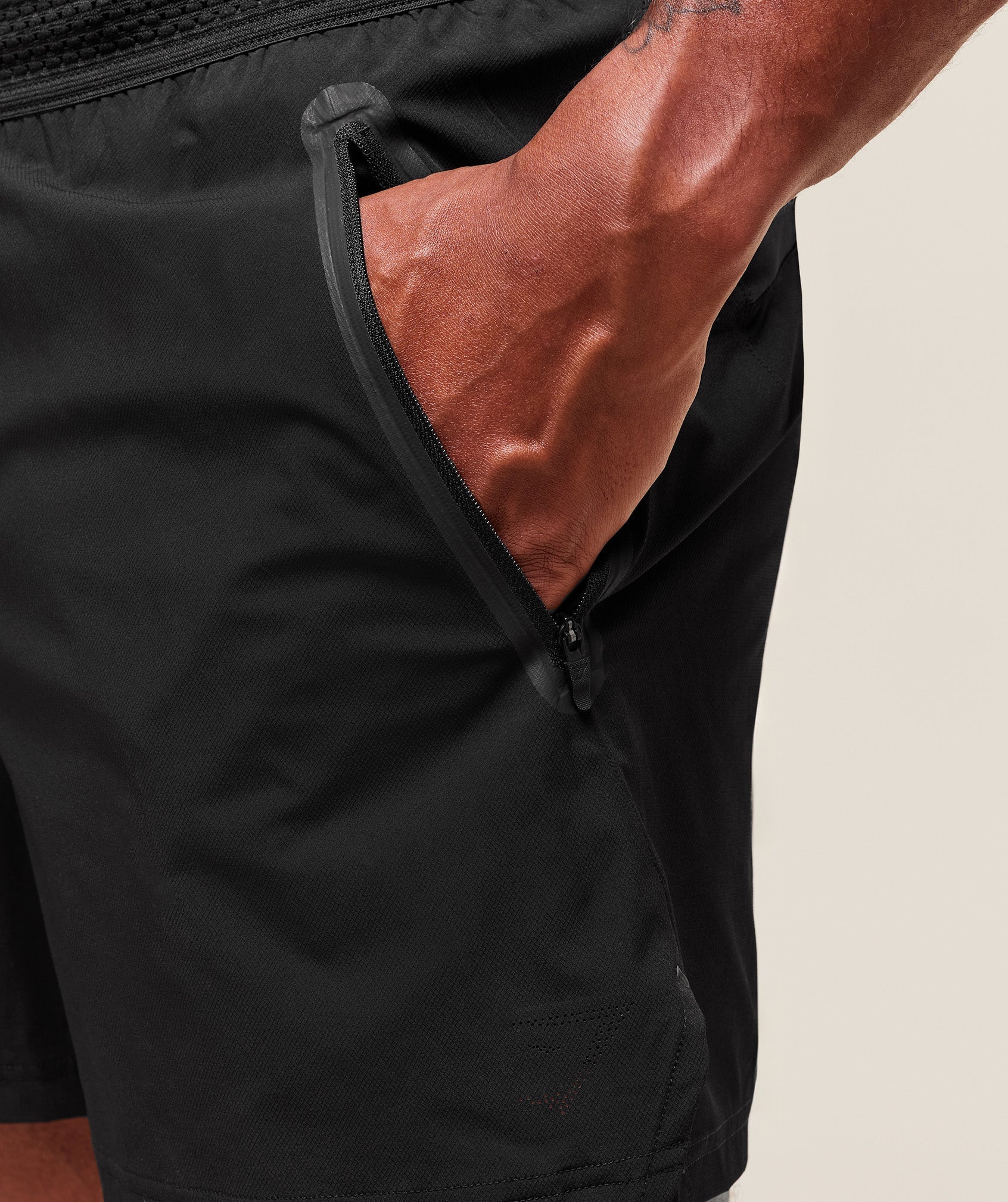 Gymshark Fit Elite 5" Shorts - Black