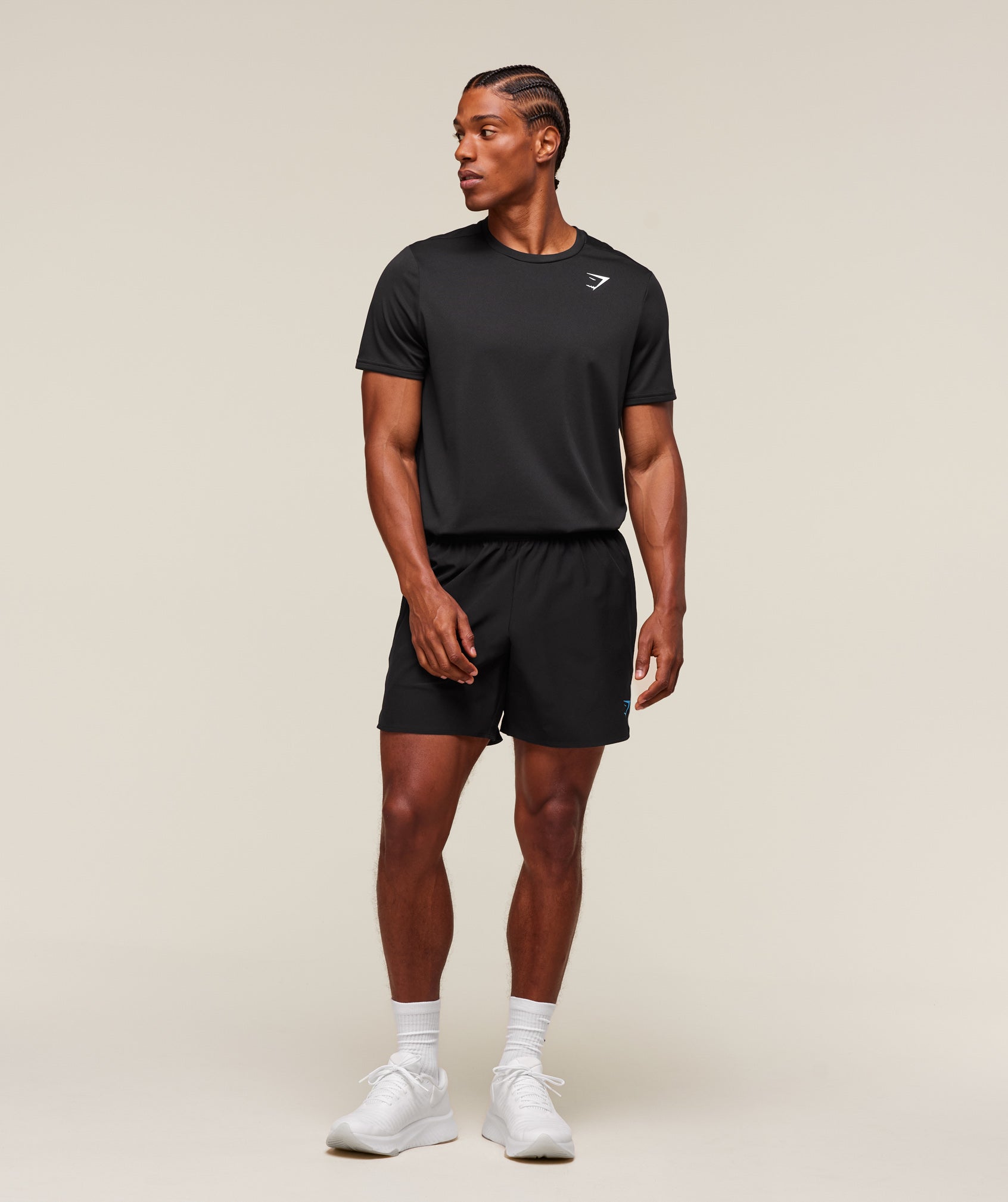 Gymshark Fit Repeat 6" Shorts - Black