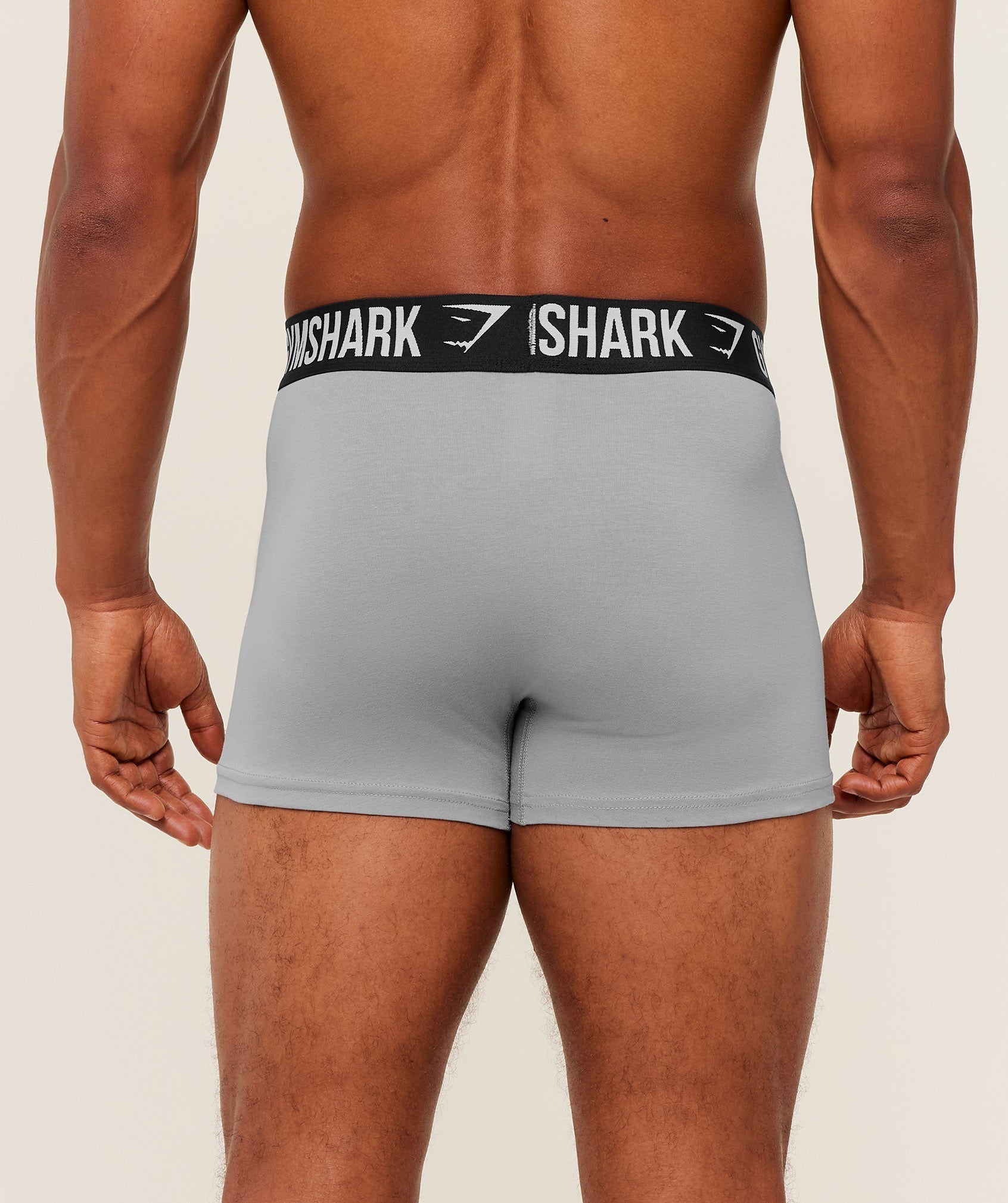 Gymshark Boxer Brief 3PK - GS Smokey Grey/GS Smokey Grey/GS Smokey Grey