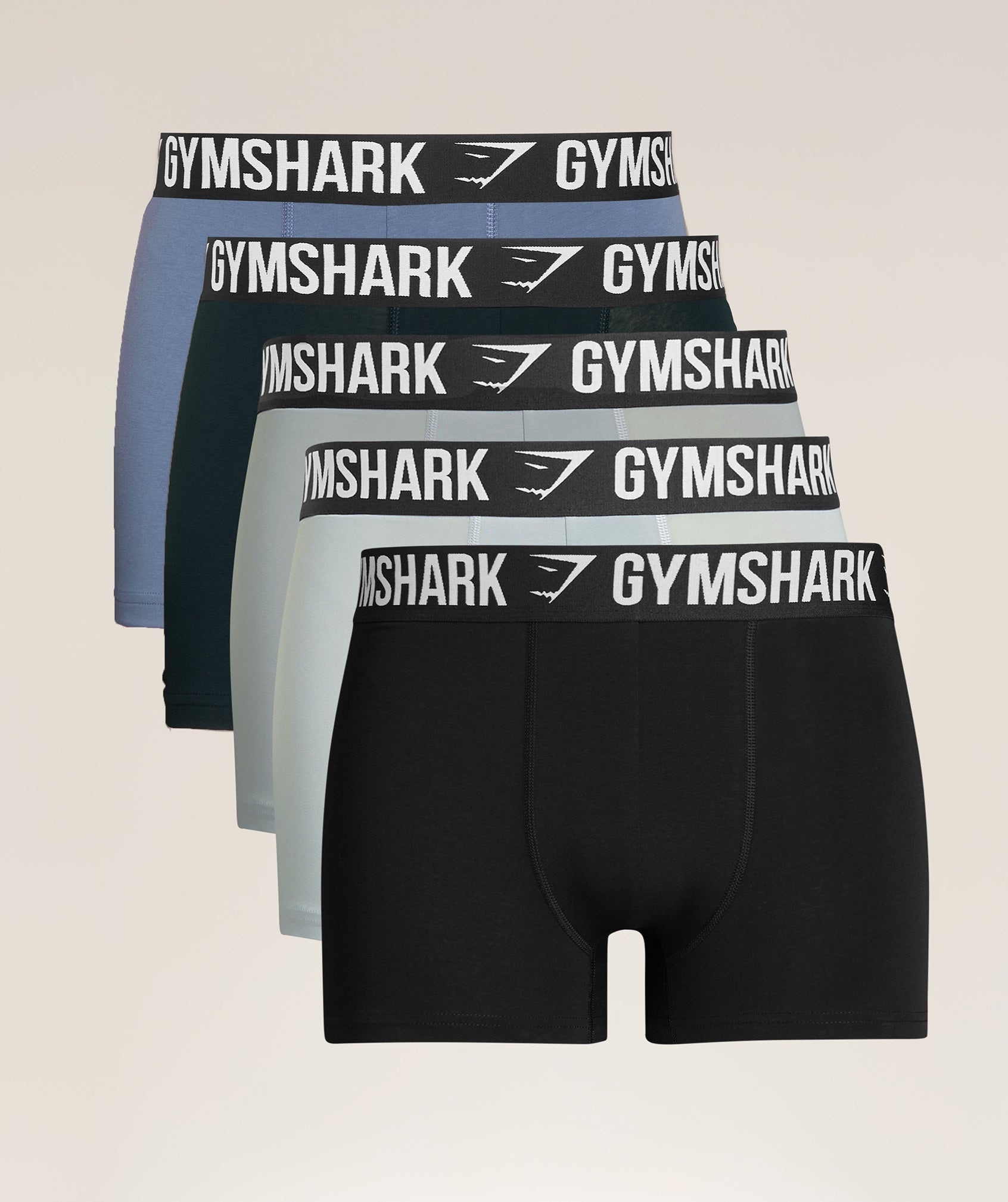 Gymshark Boxer Brief 5PK - Multi Pack 3
