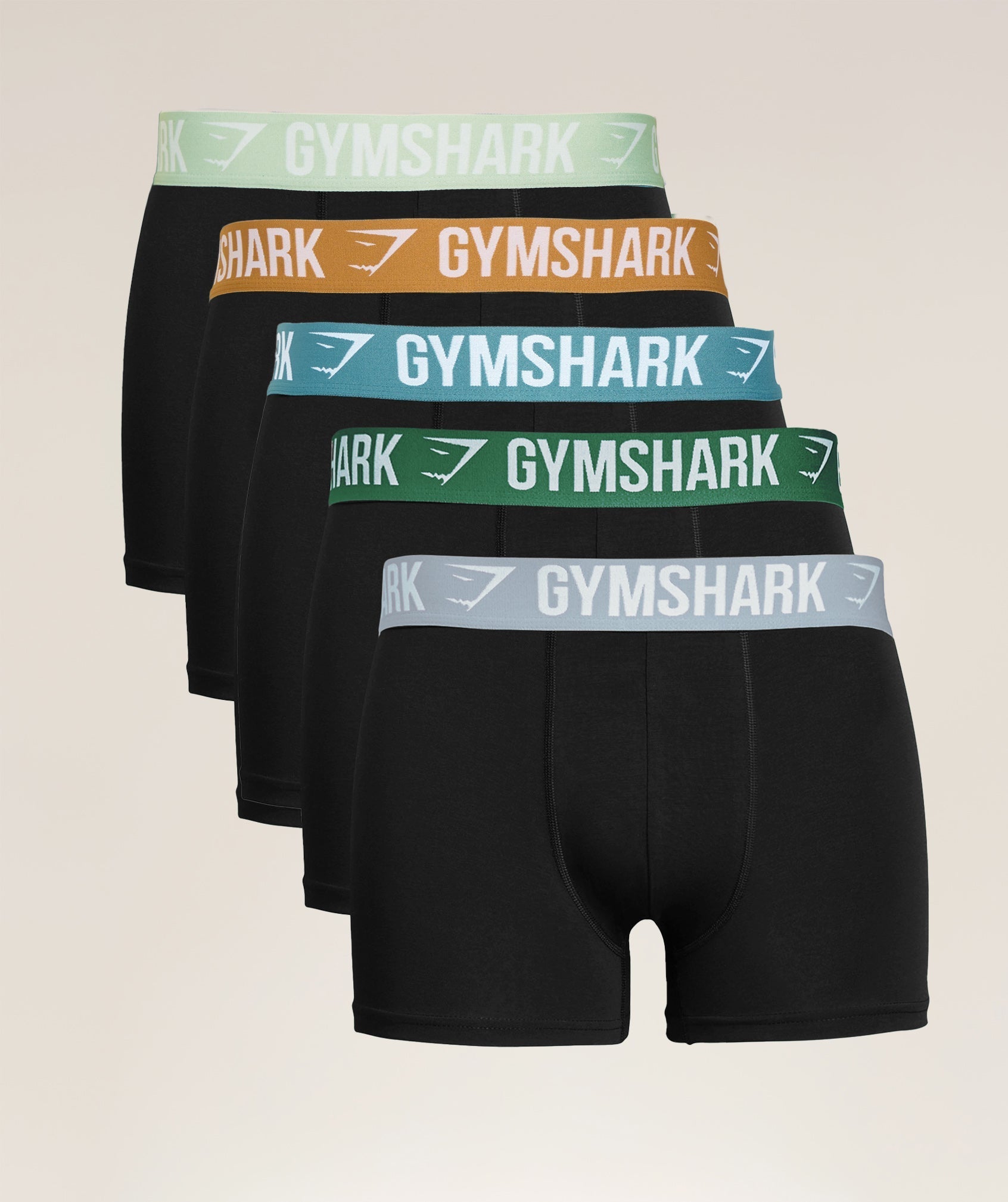 Gymshark Boxer Brief 5PK - Multi Pack 4