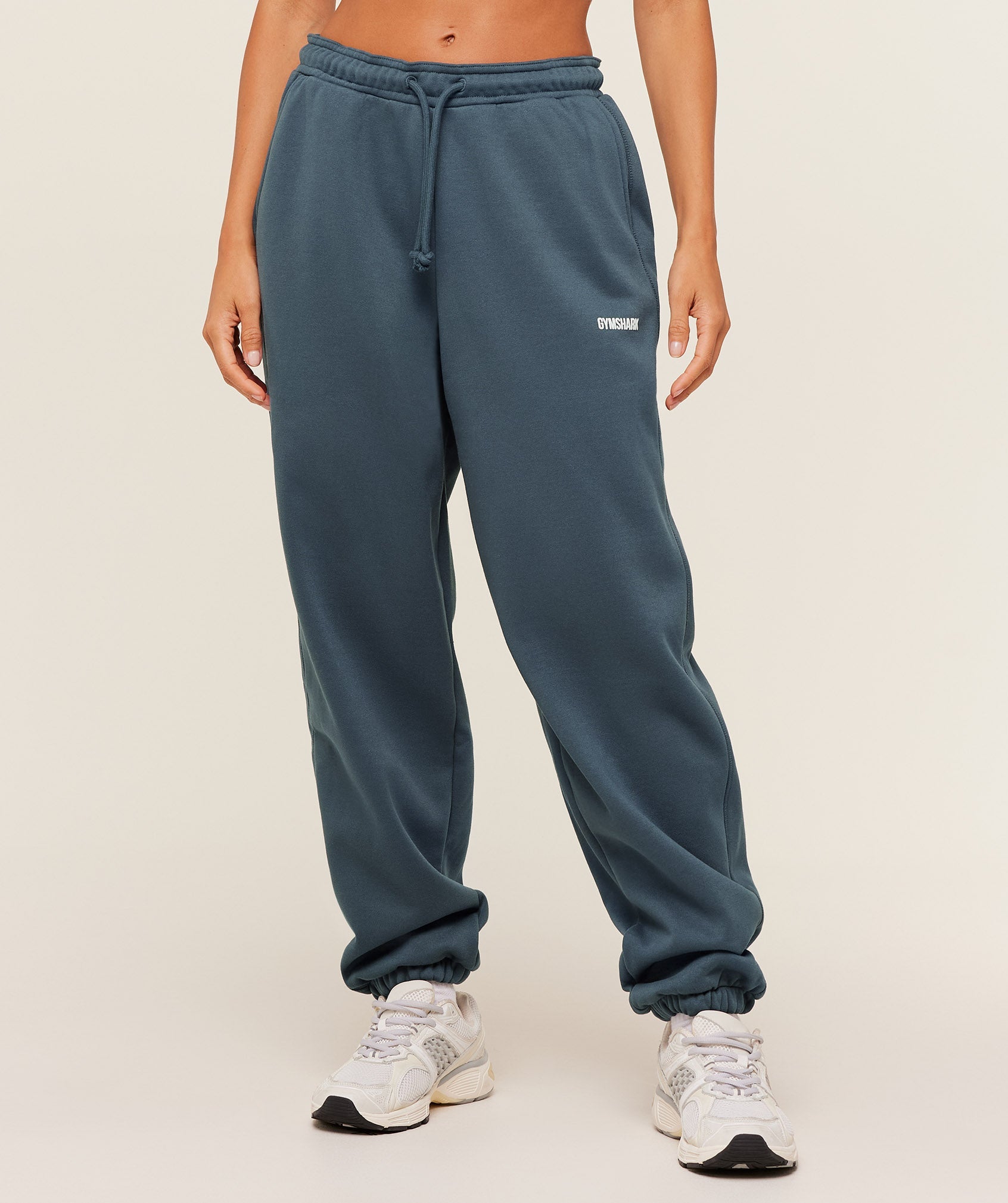 Gymshark Cosy Luxe Cuffed Joggers - GS Stealth Blue