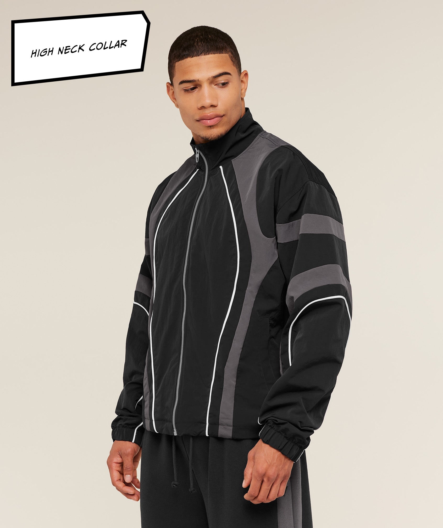 Gymshark x Carlos Belcast Track Jacket - GS Black