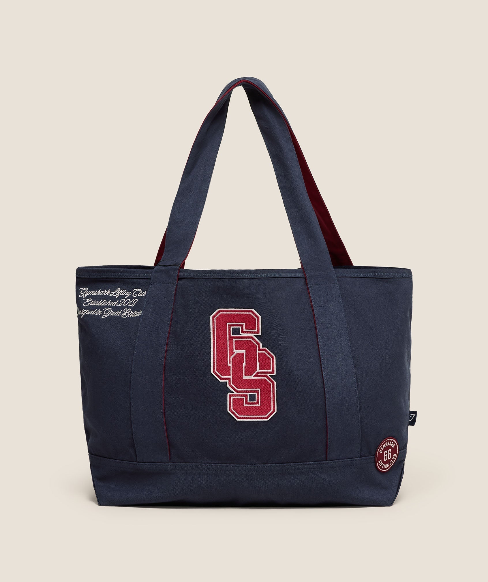 Gymshark Collegiate Tote Bag - Heavy Blue