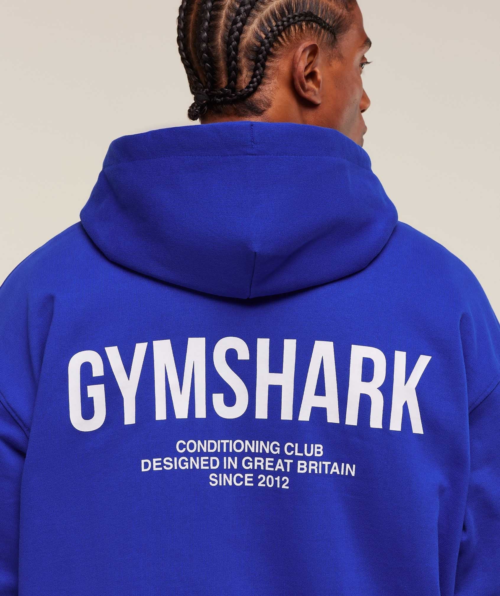 Gymshark Conditioning Club Hoodie - Athletic Blue