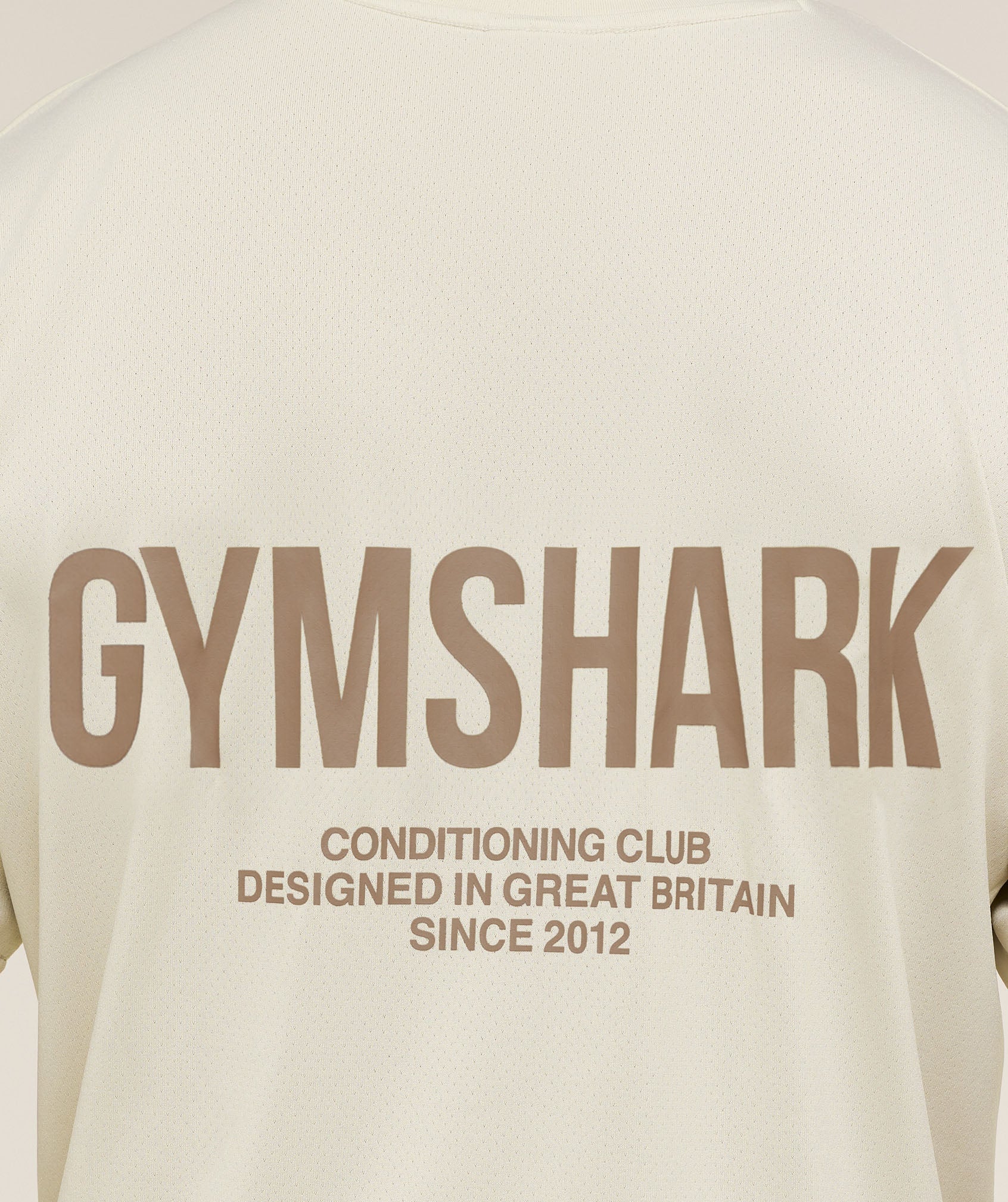 Gymshark Conditioning Club Oversized T-Shirt - Pebble Grey/Cement Brown