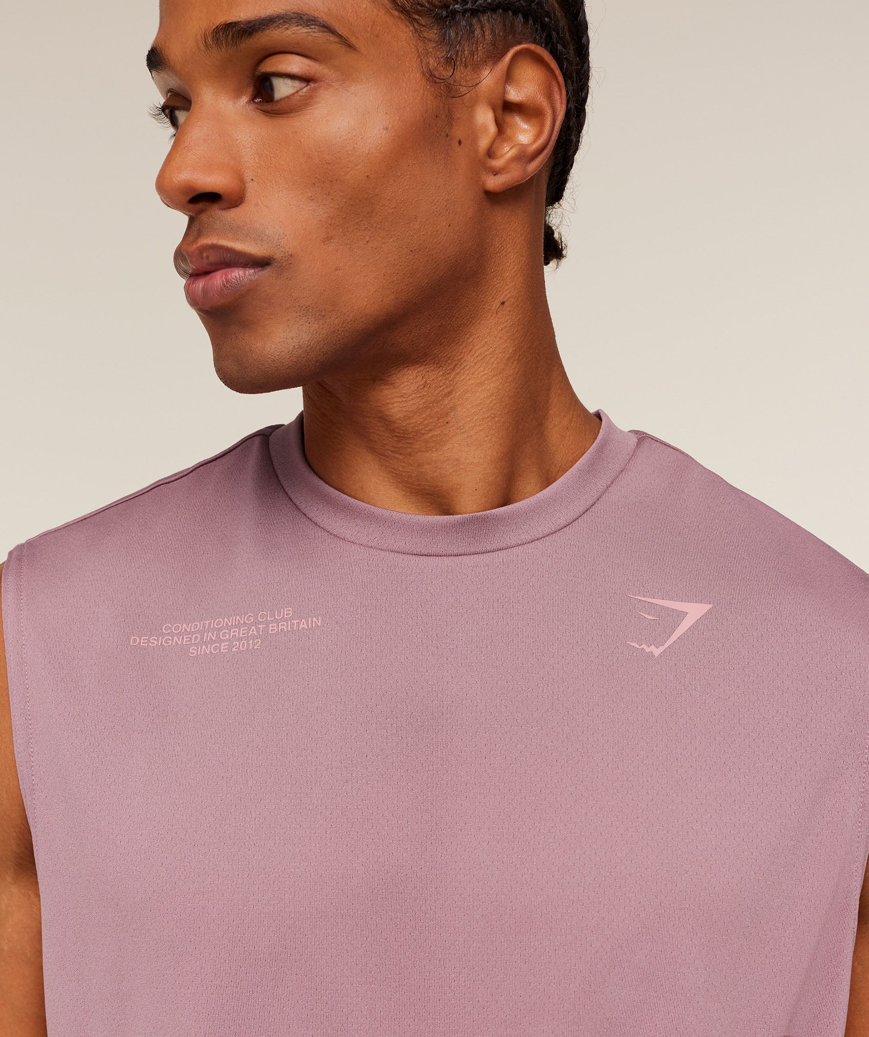 Gymshark Conditioning Club Tank - GS Calm Pink/GS Light Pink